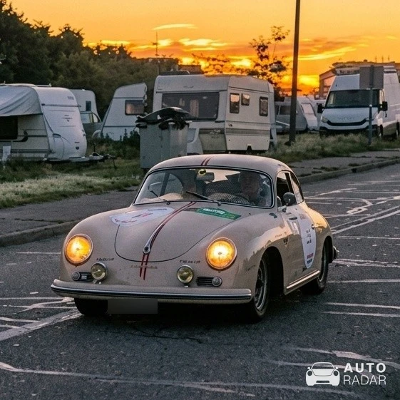 Porsche 356 A Coupé spotted in Toulouse