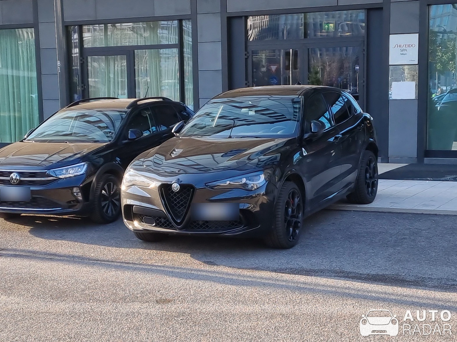Alfa Romeo Stelvio Quadrifoglio spotted in Milano, Italy