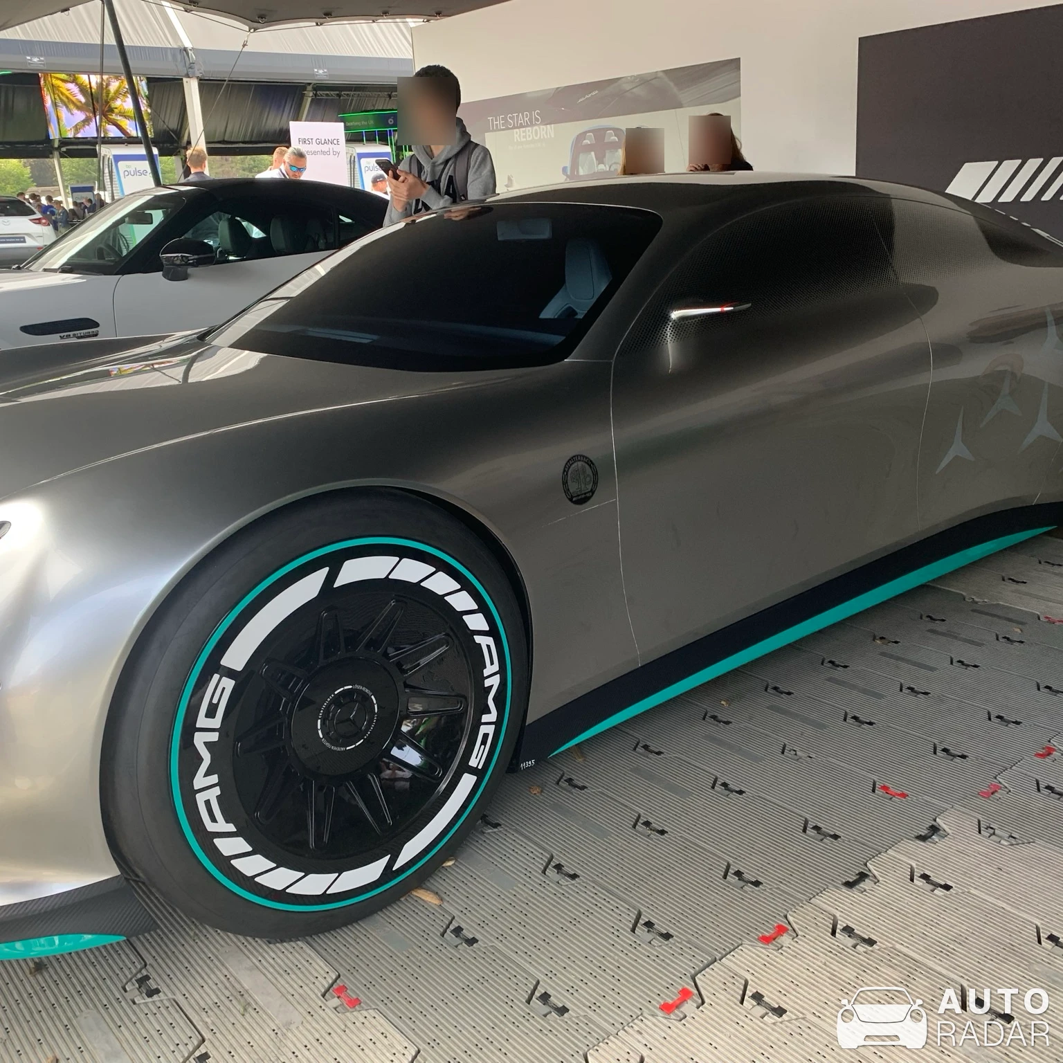 Mercedes-Benz Vision EQXX spotted in Chichester