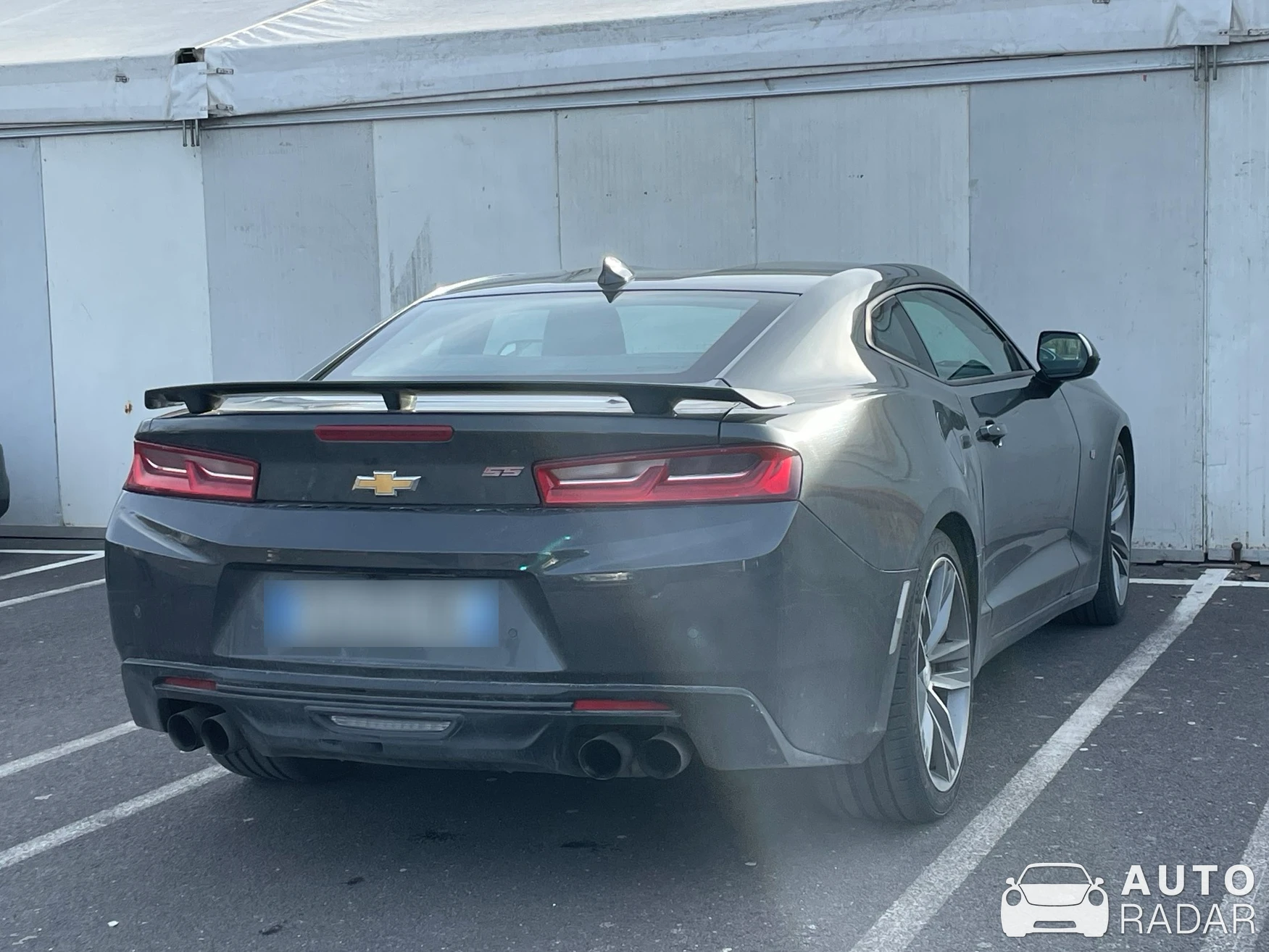 Chevrolet Camaro SS spotted in Toul, France