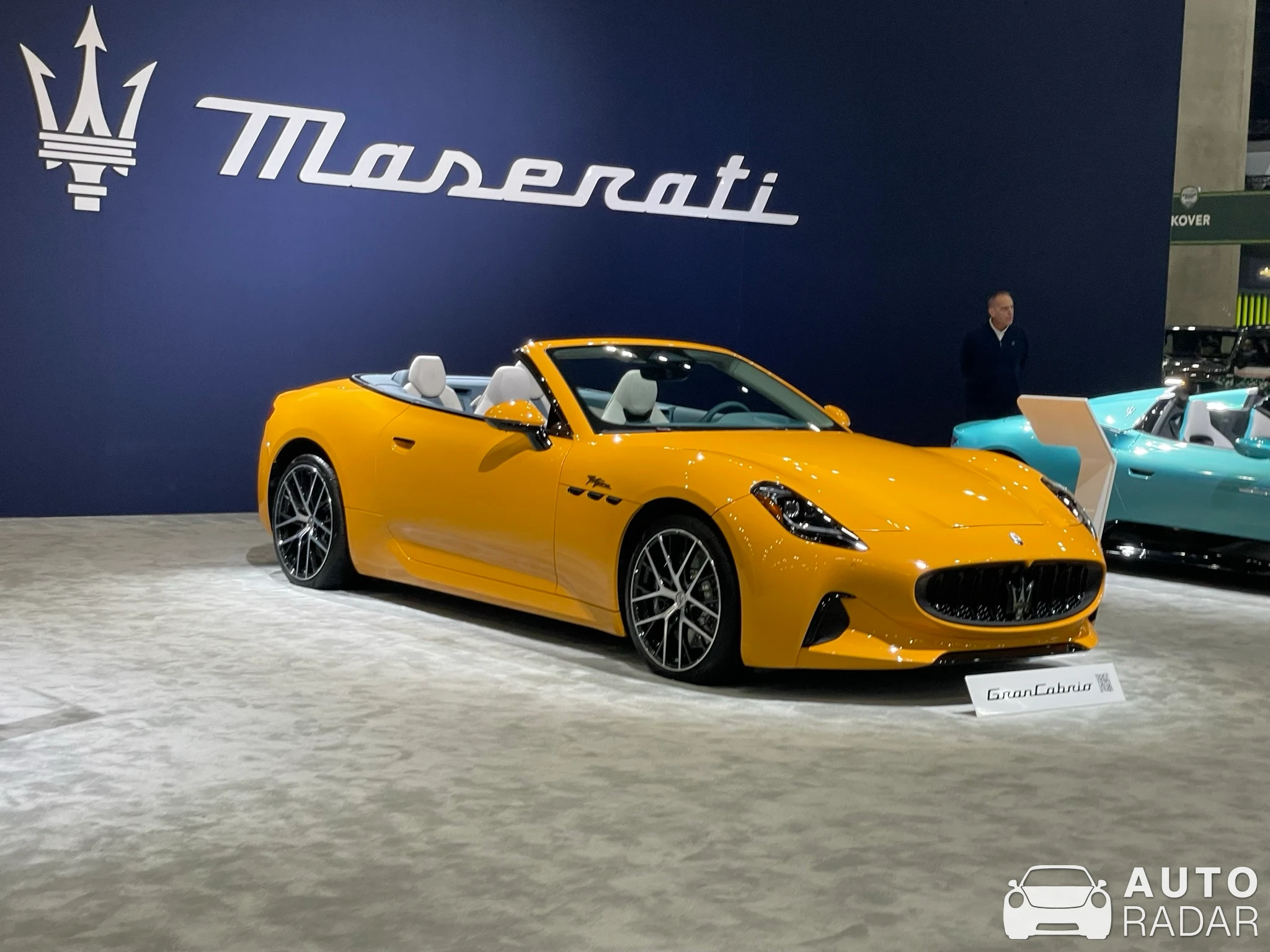Maserati GranCabrio Folgore 2024 PoLiMi spotted in Los Angeles