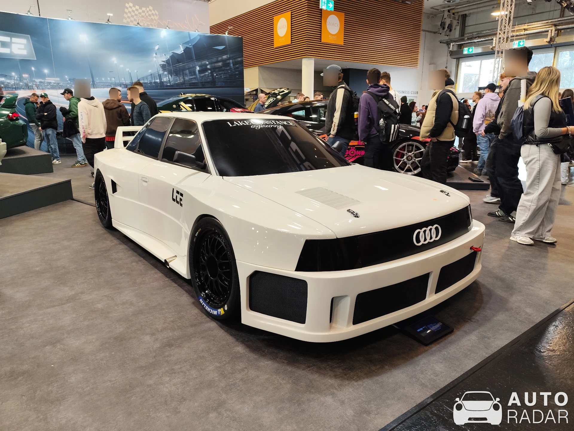 Audi 90 Quattro IMSA GTO spotted in Essen