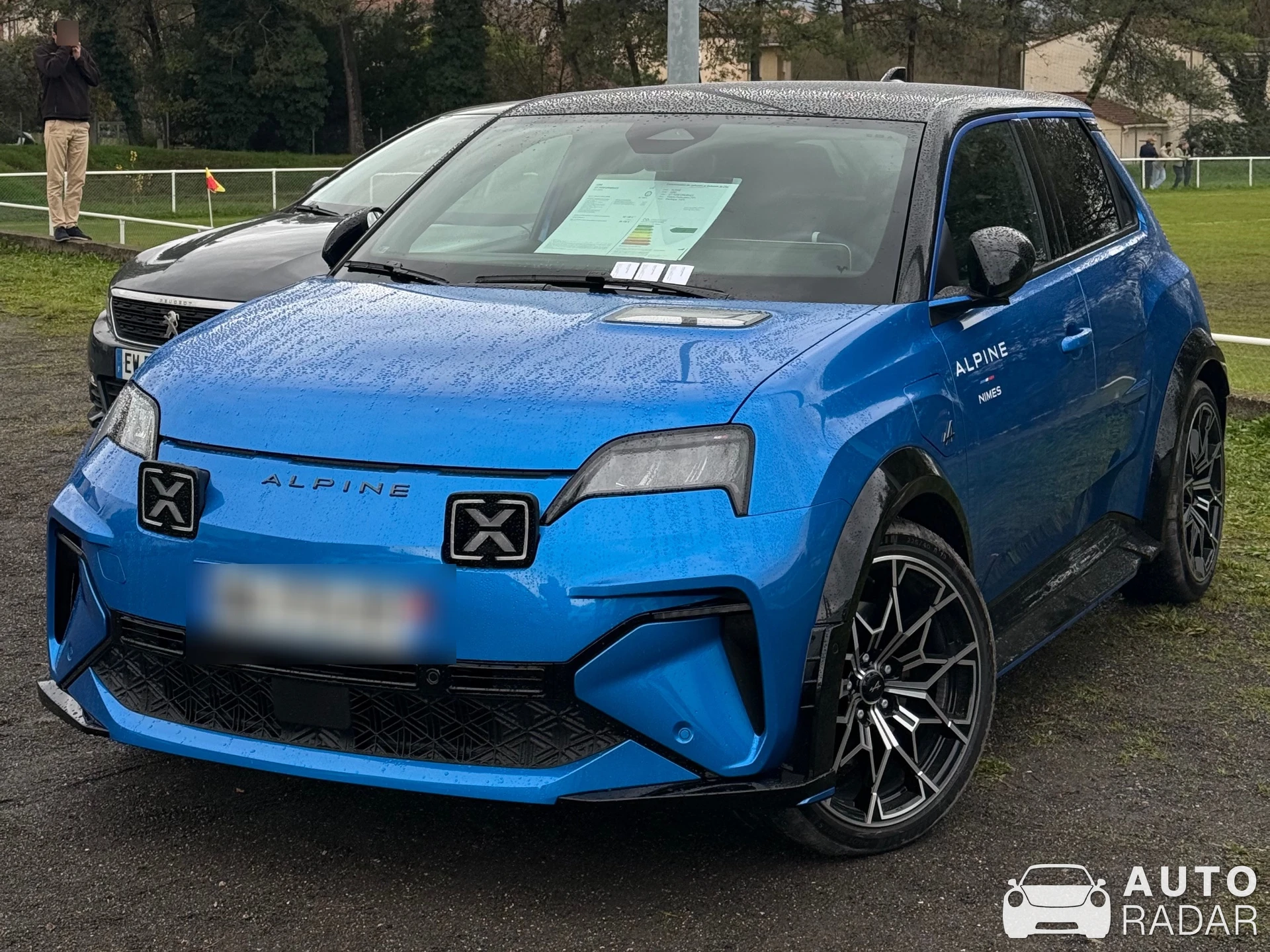 Alpine A110 R spotted in Alès, France