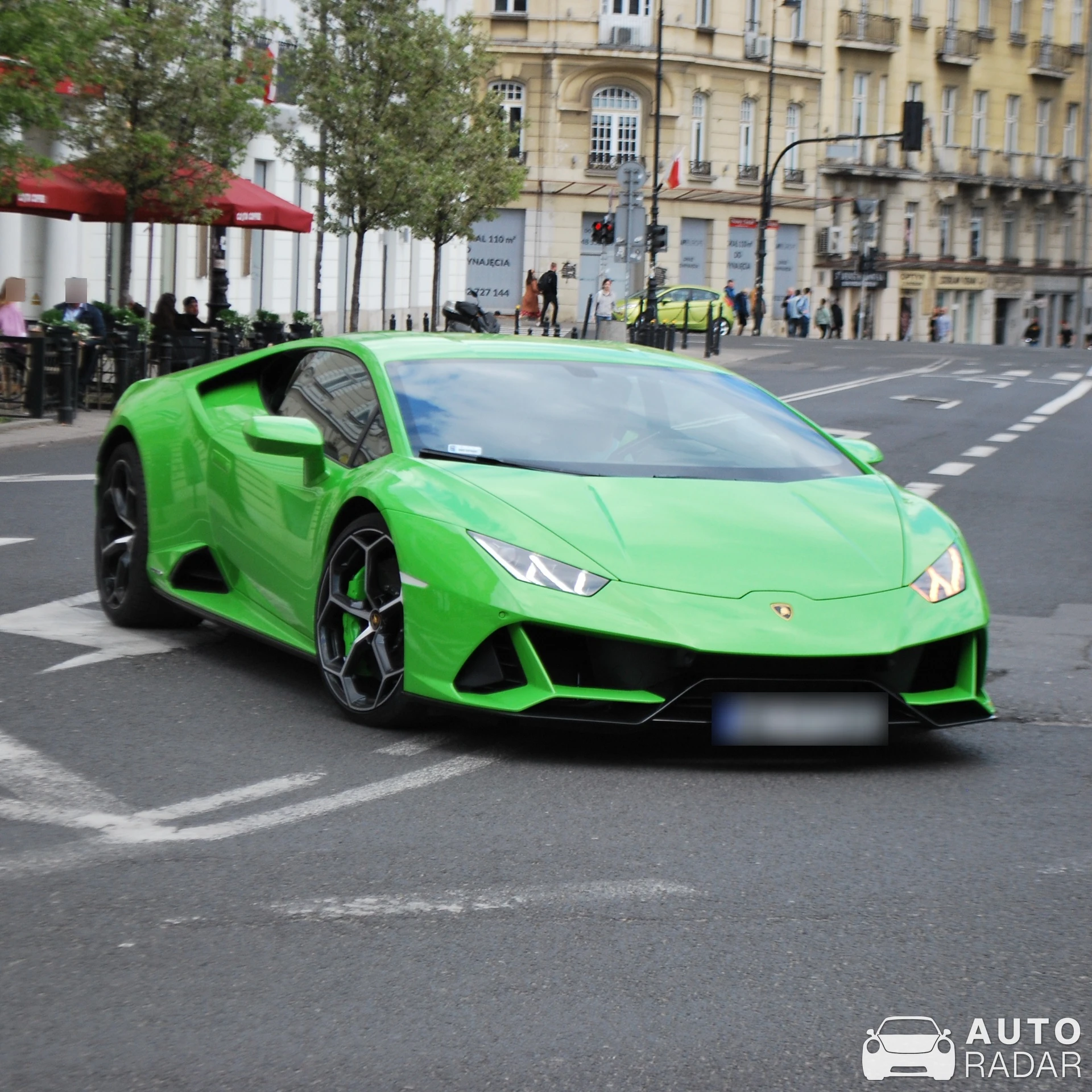 Lamborghini Huracán LP640-4 EVO spotted in Warsaw, Poland