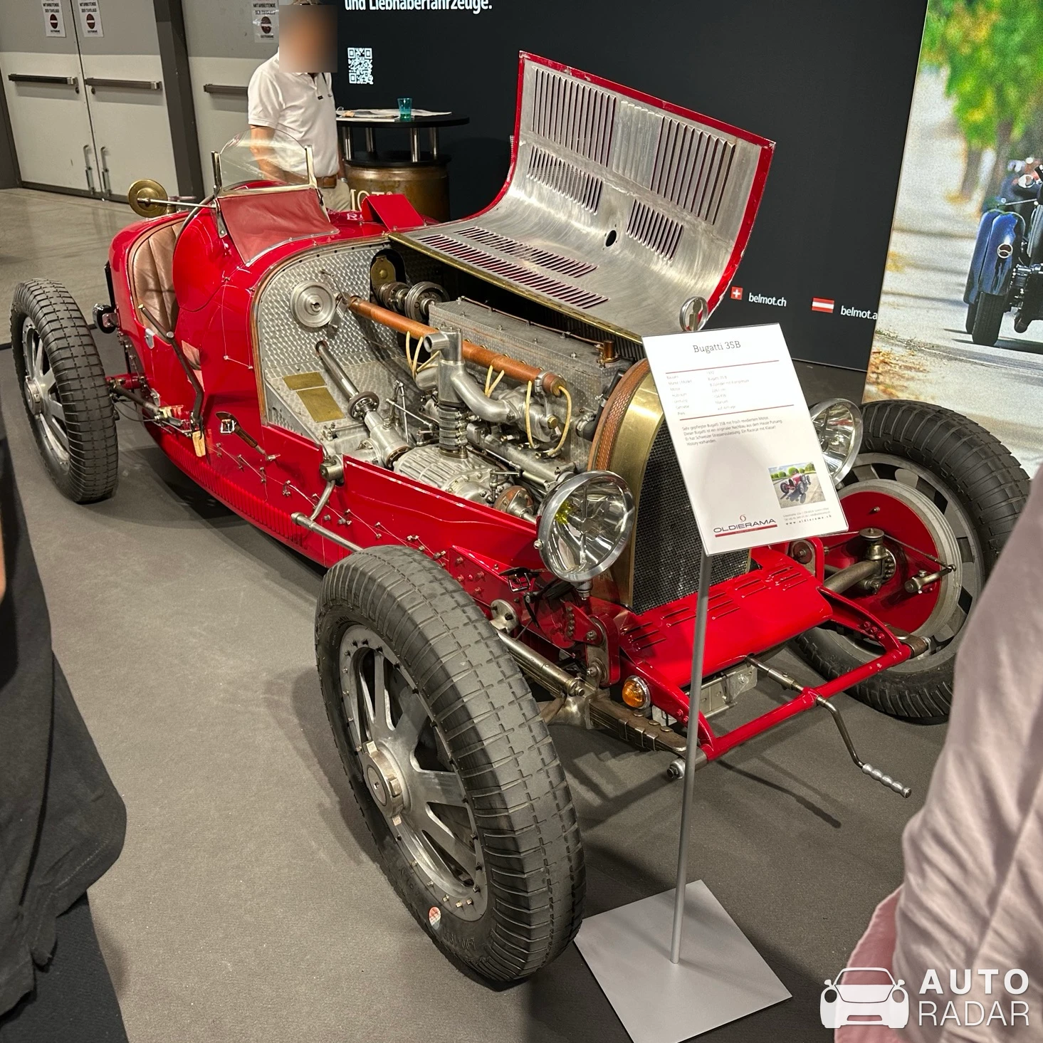 Bugatti Type 35B spotted in Luzern