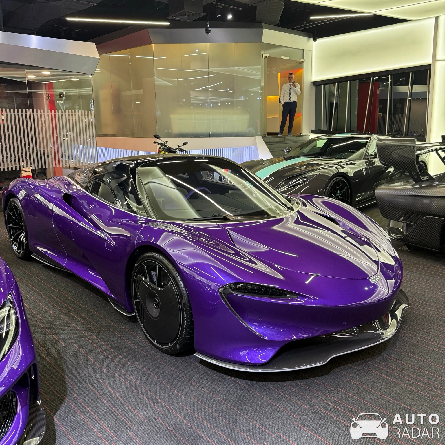 McLaren Speedtail spotted in مشيرف, United Arab Emirates