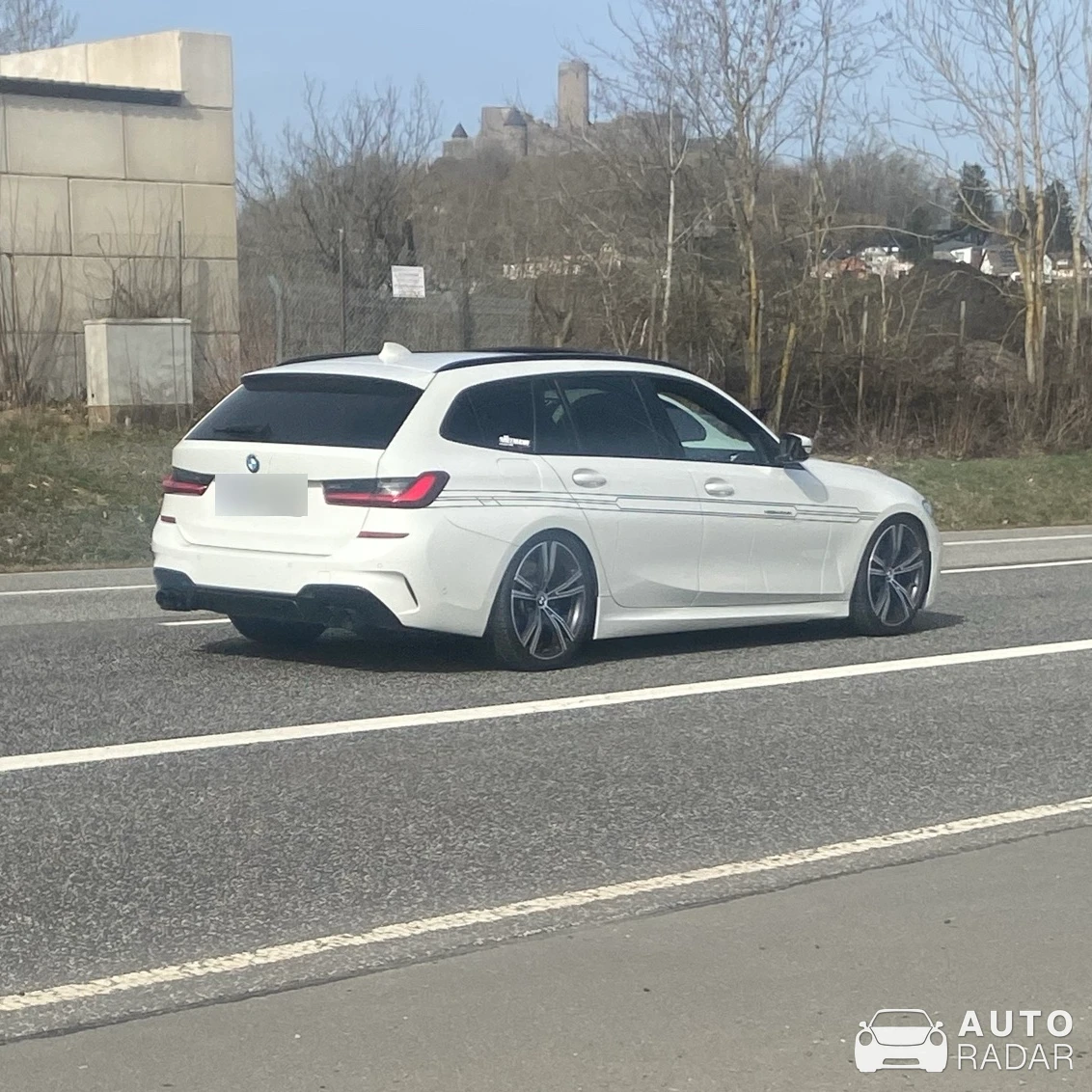 BMW 3 Series G21 Touring spotted in Nürburg