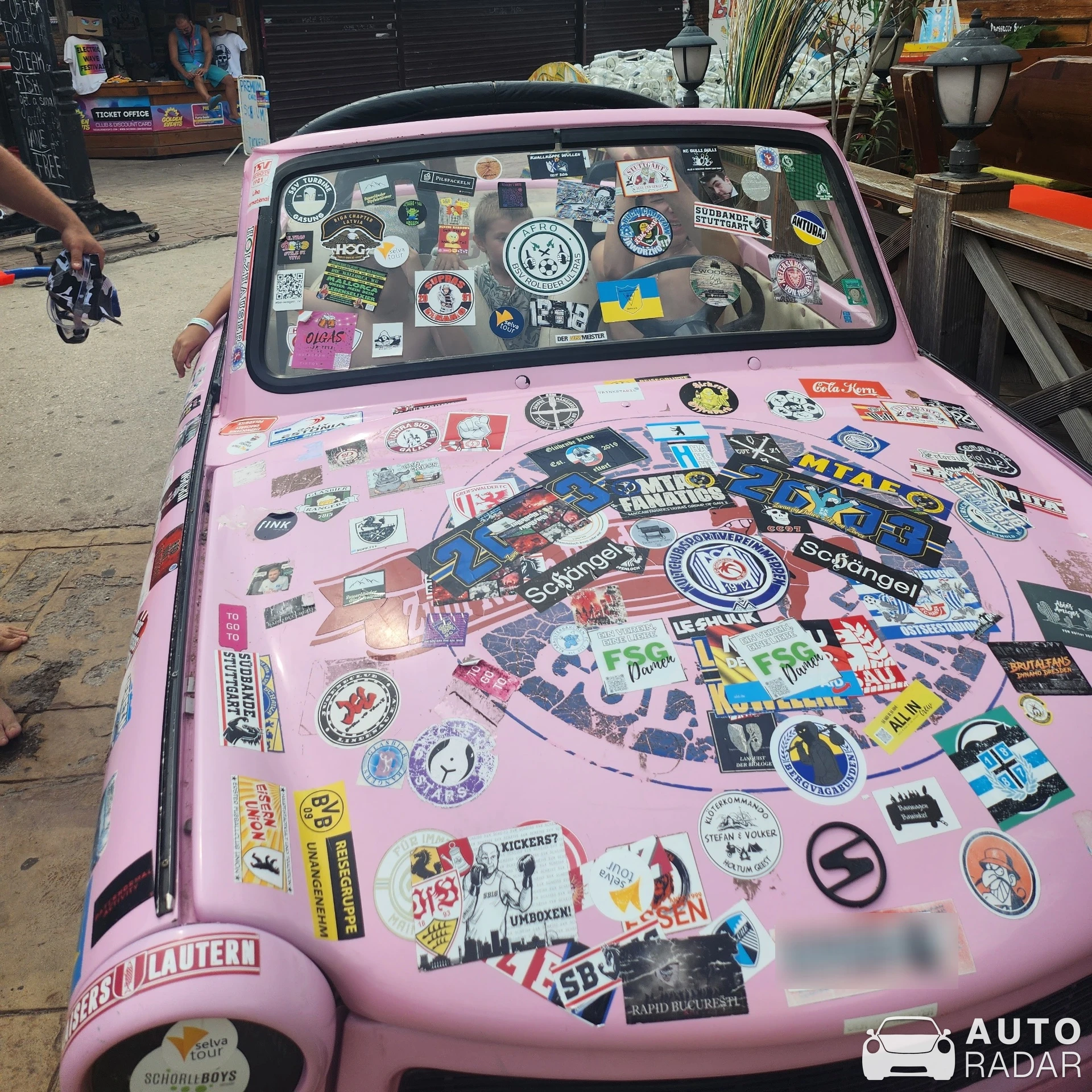 Trabant 601 Cabriolet spotted in Albena, Bulgaria