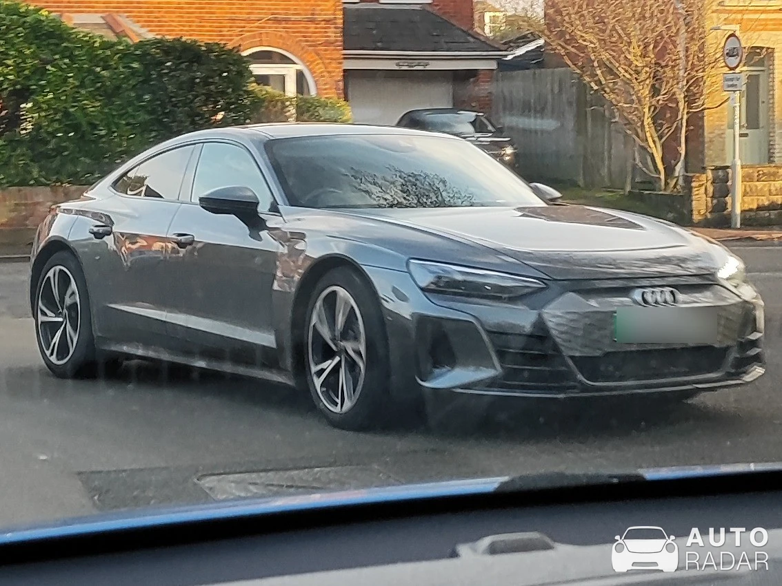 Audi E-Tron GT spotted in Dorset, United Kingdom