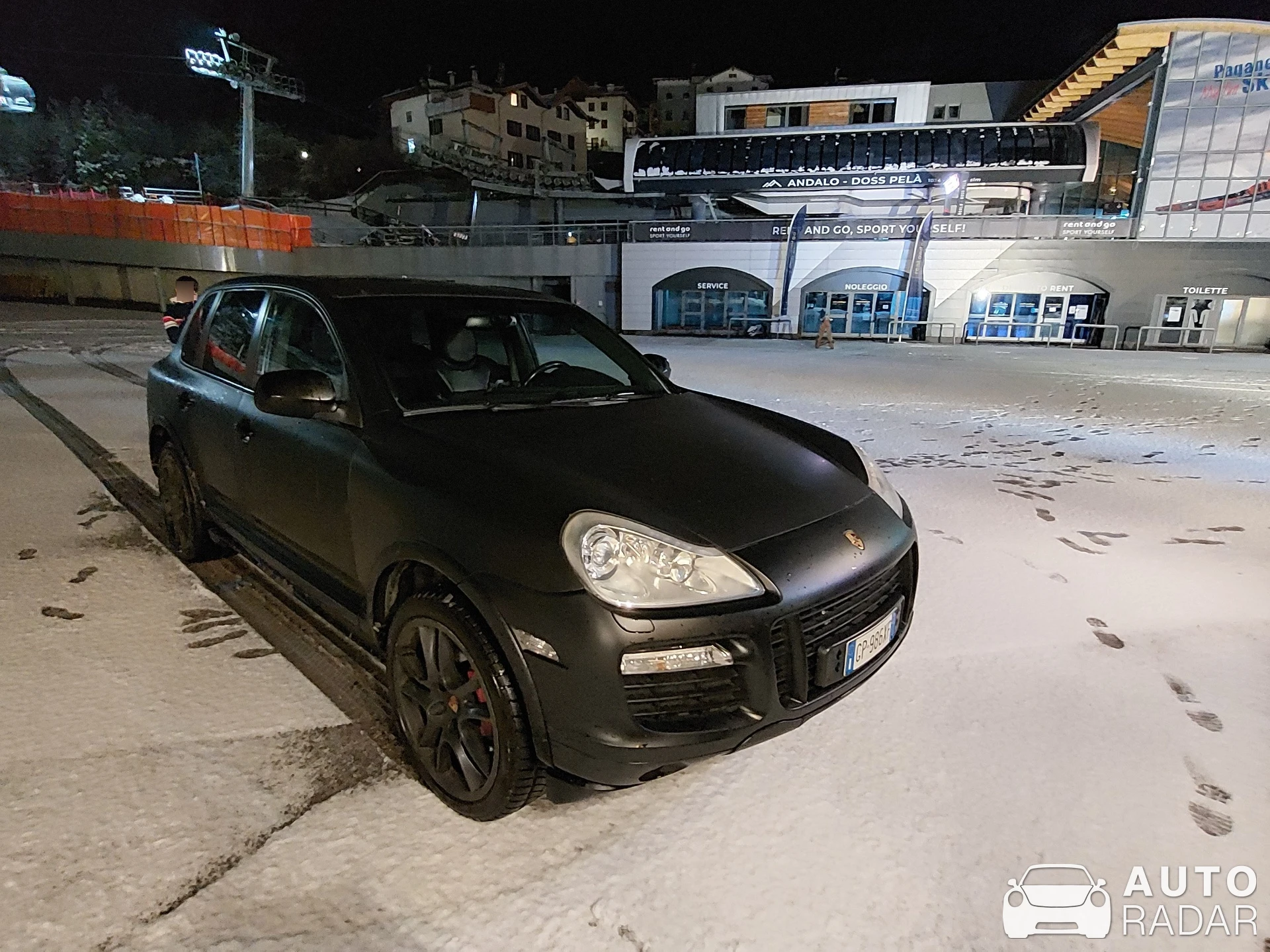 Porsche Cayenne GTS spotted in Andalo, Italia