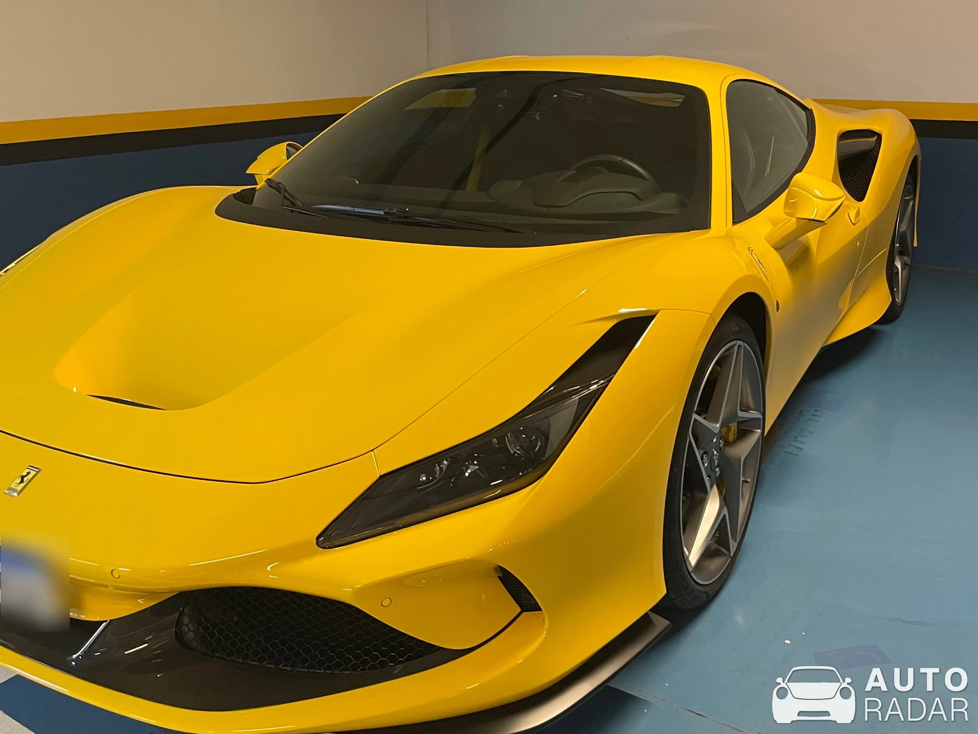 Ferrari F8 Tributo spotted in Praia Brava, Brasil