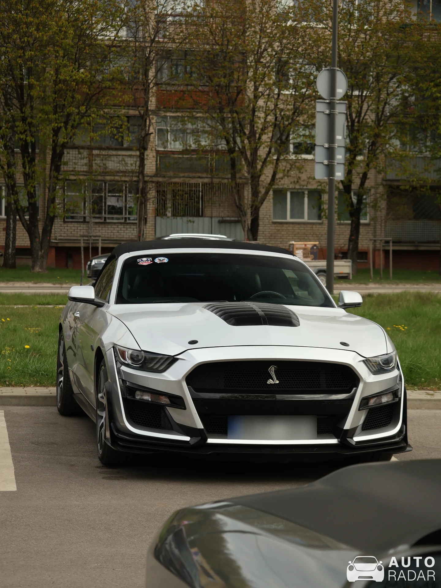 Ford Mustang Shelby G.T. 500 Cabriolet spotted in Kaunas