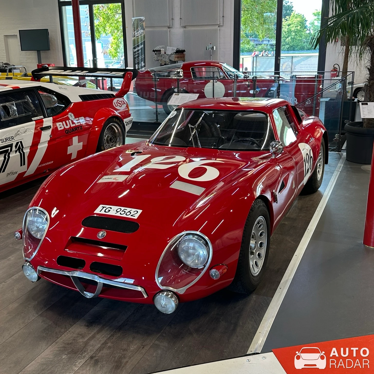 Alfa Romeo Giulia TZ 2 spotted in Romanshorn