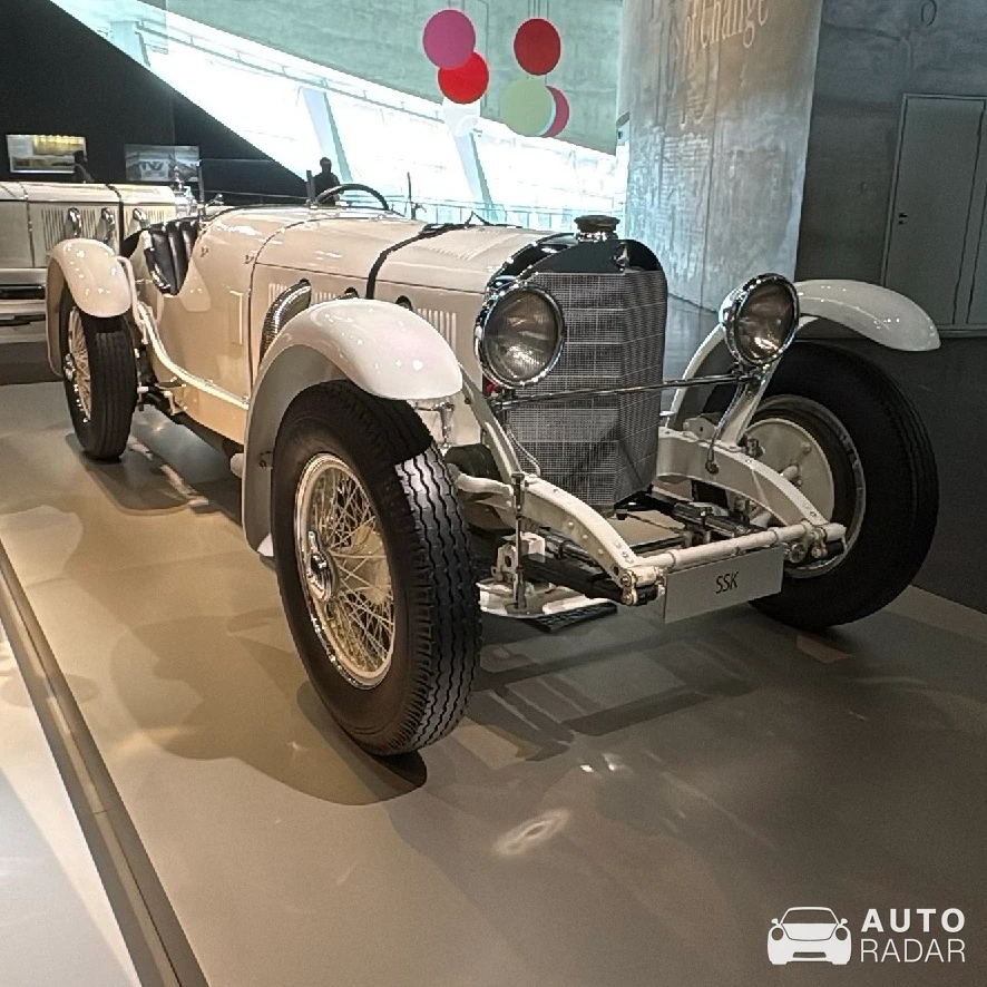 Mercedes-Benz SSK spotted in Stuttgart