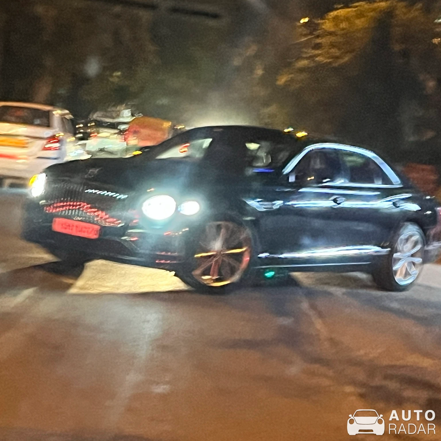 Bentley Flying Spur Hybrid spotted in Gurugram