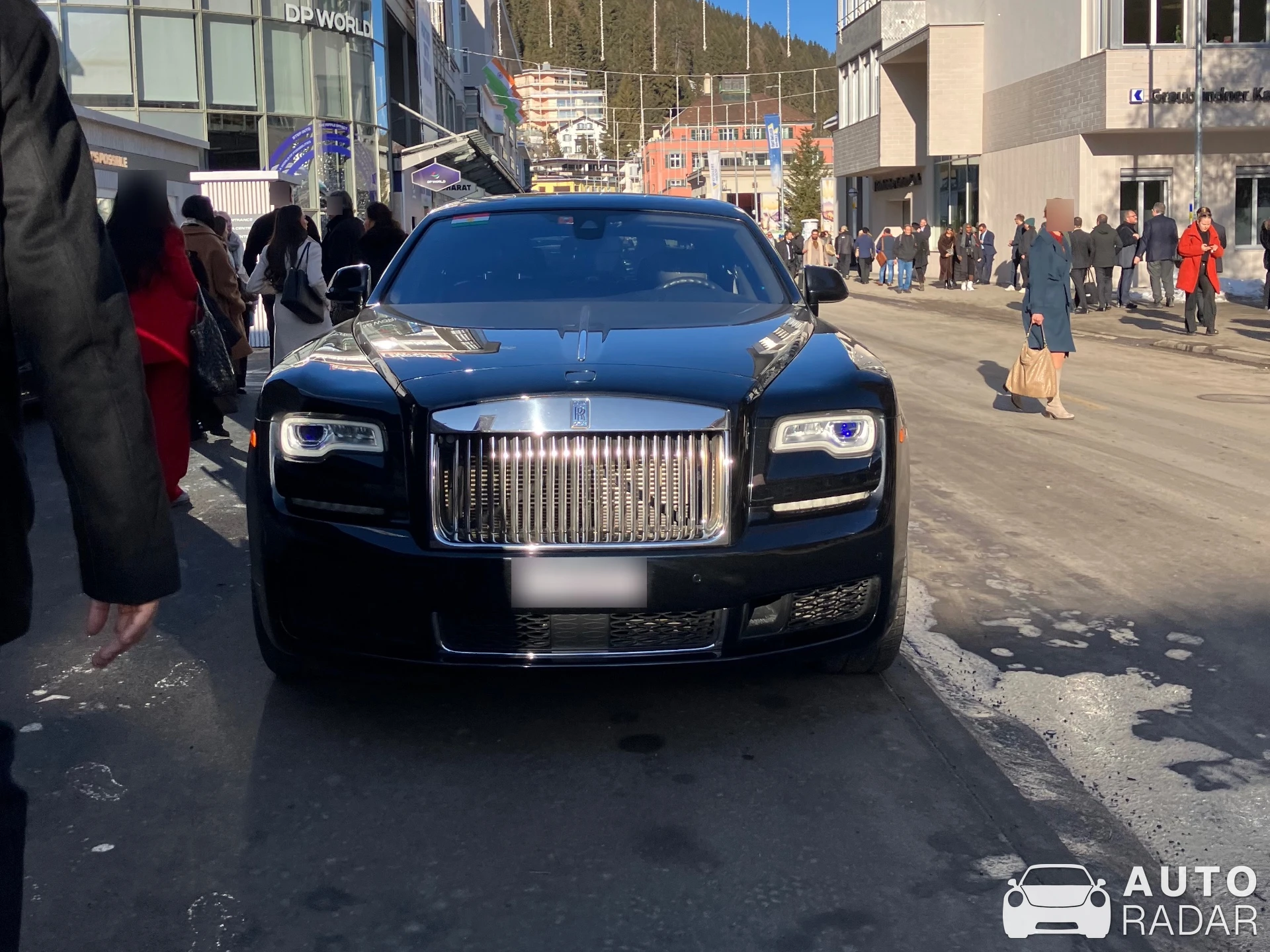 Rolls-Royce Ghost Series II spotted in Davos, Switzerland