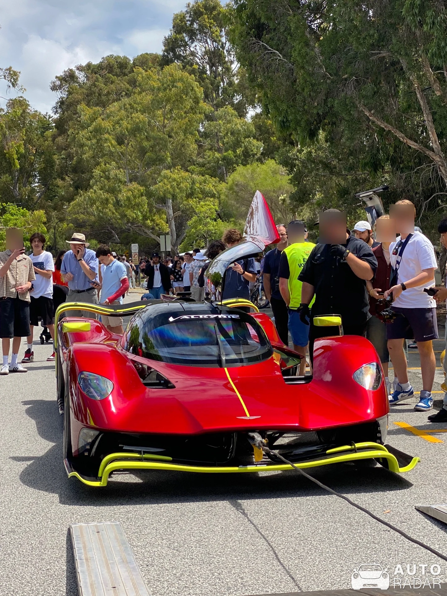 Aston Martin Valkyrie AMR PRO spotted in Crawley, Australia