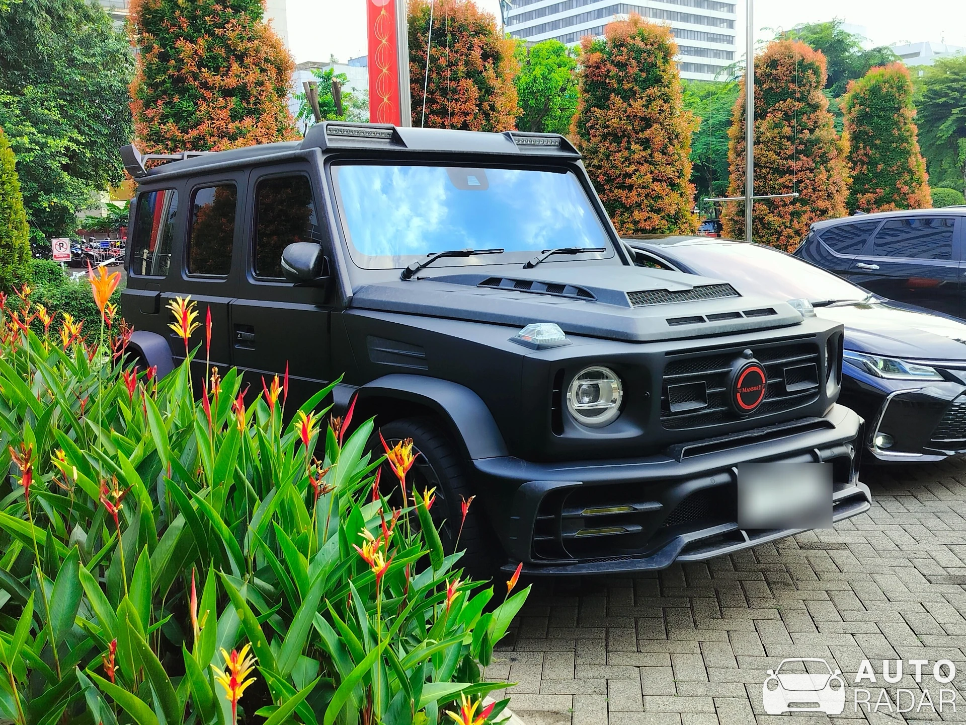 Mercedes-AMG Mansory G 63 spotted in Central Jakarta City, Indonesia