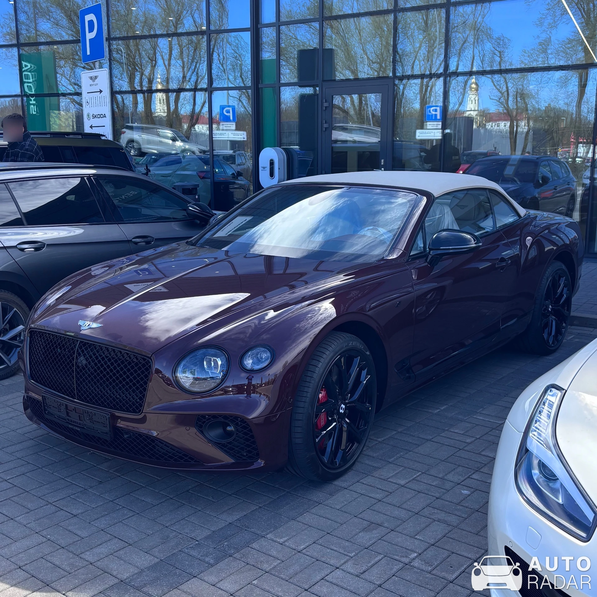 Bentley Continental GTC V8 S spotted in Riga