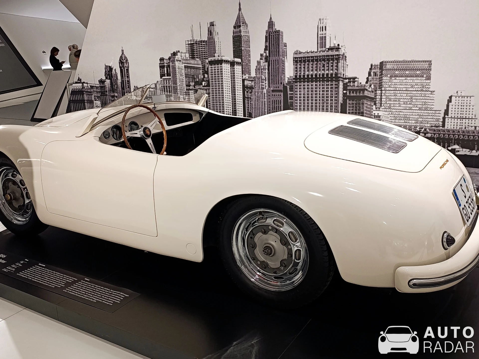 Porsche 356 America Roadster spotted in Stuttgart