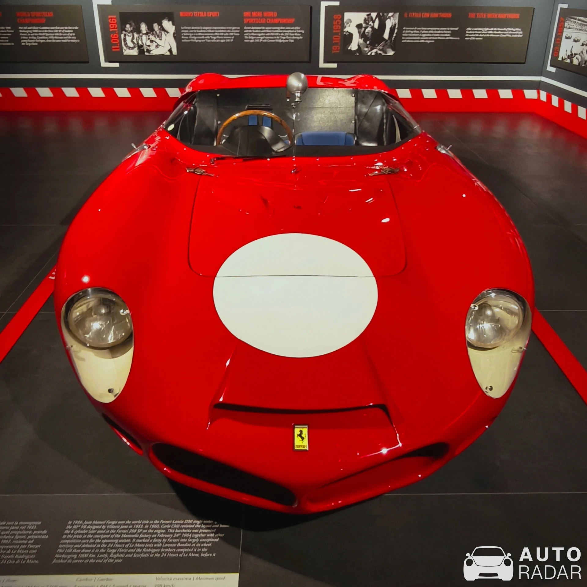 Ferrari 268 SP spotted in Maranello