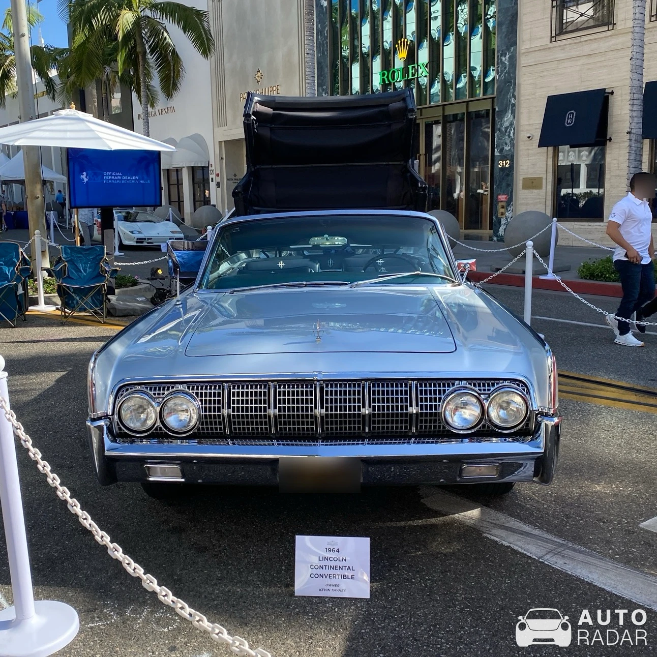 Lincoln Continental Convertible spotted in Beverly Hills
