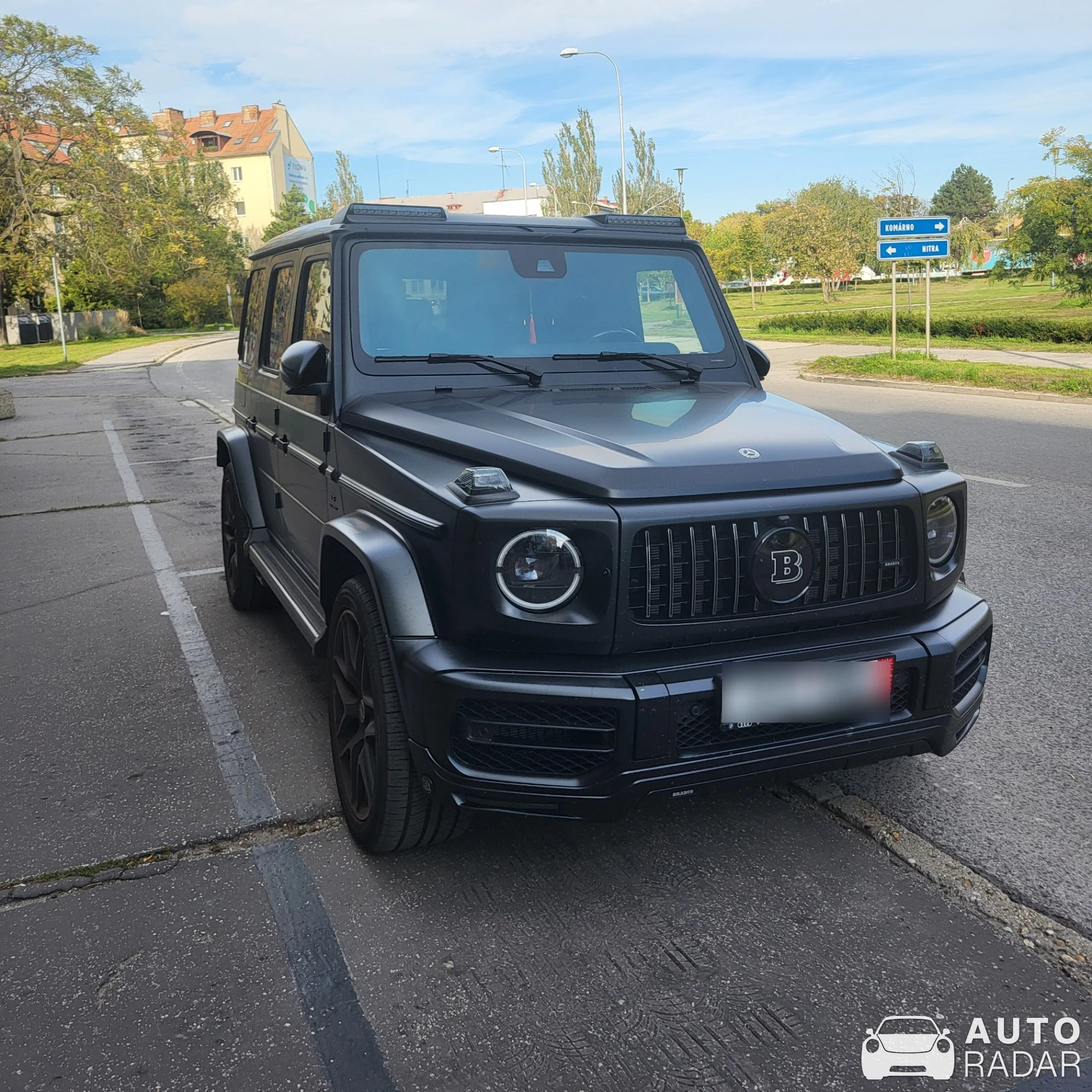 Mercedes-AMG Brabus G 800 spotted in Nové Zámky, Slovakia