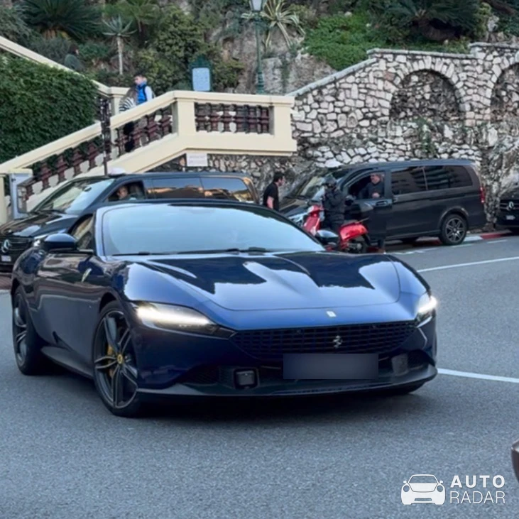 Ferrari Roma Spider spotted in Monaco, Monaco