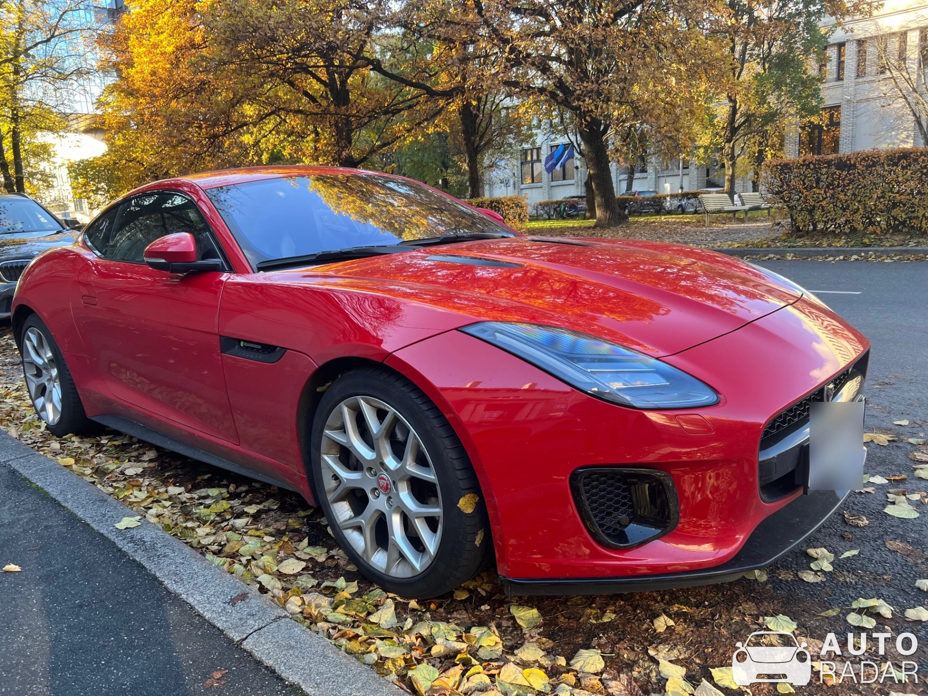 Jaguar F-Type P380 Coupé spotted in Tallinn, Estonia