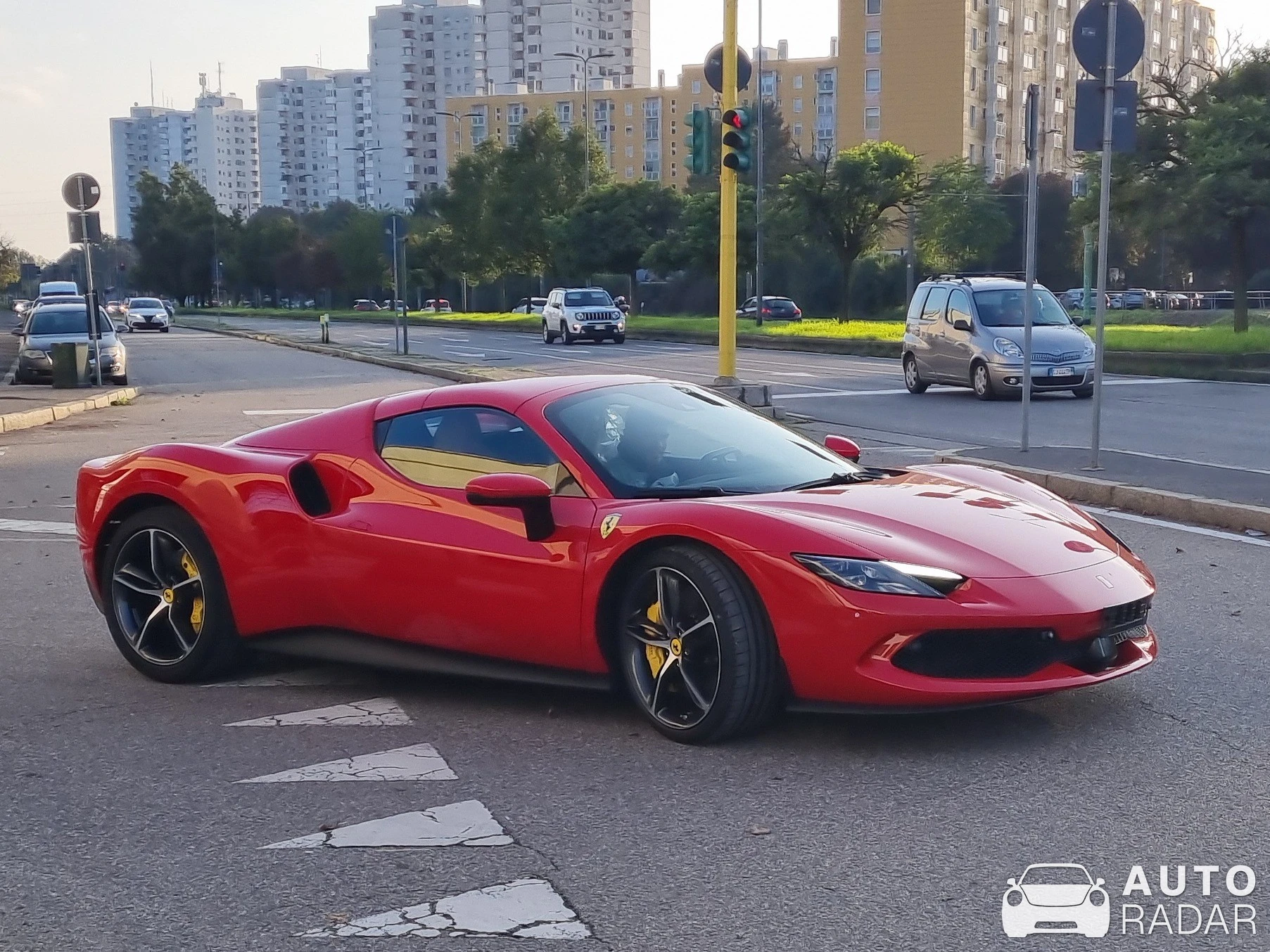 Ferrari 296 GTS spotted in Città metropolitana di Milano, Italia