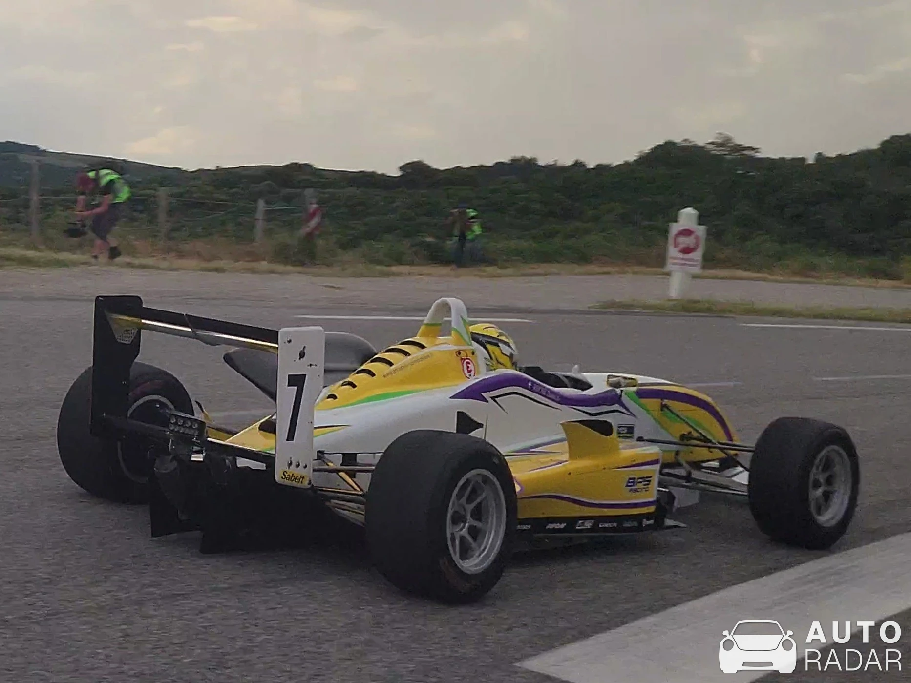 Tatuus Formula Renault spotted in Saint-Péray