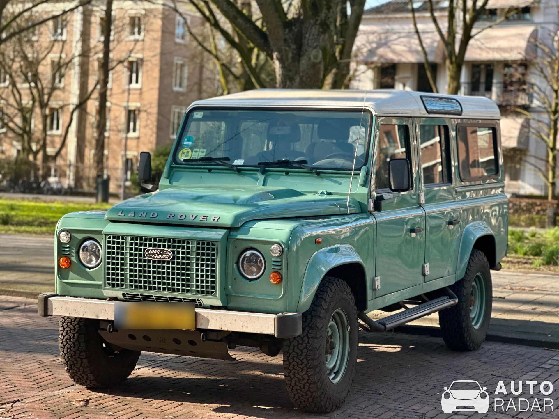 Land Rover Defender Heritage spotted in Rotterdam