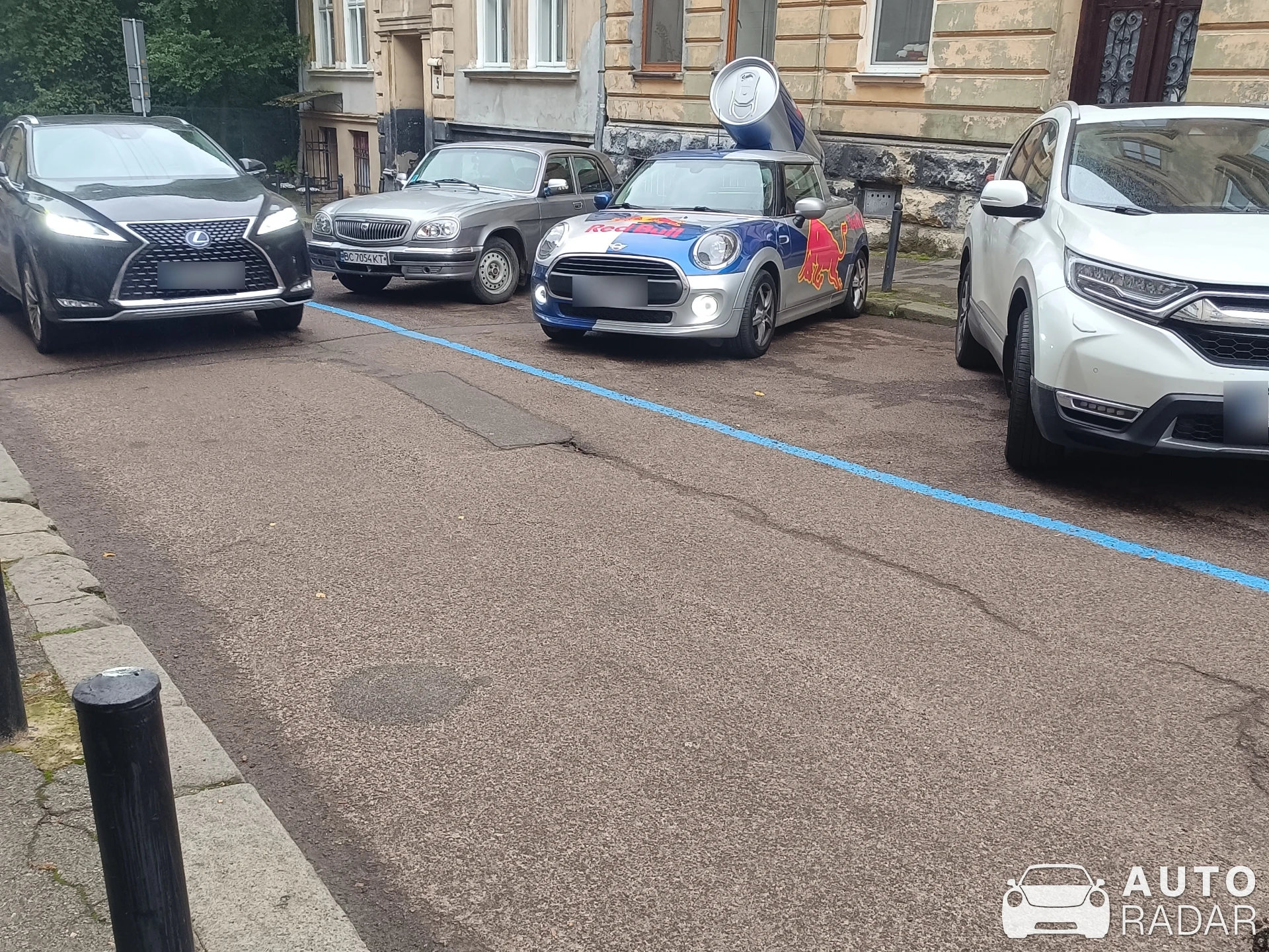 Mini Cooper Red Bull Cabriolet spotted in Львів