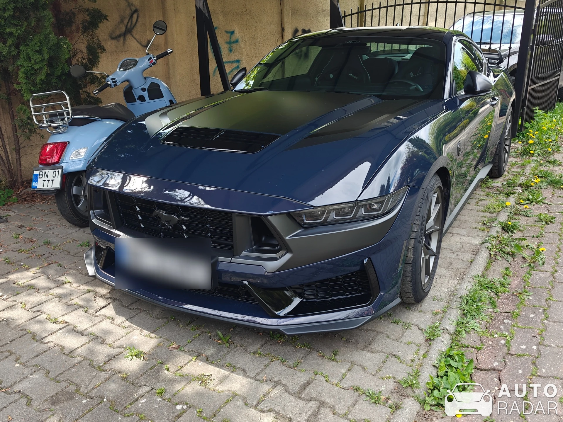 Ford Mustang Dark Horse S650 spotted in Bistrița