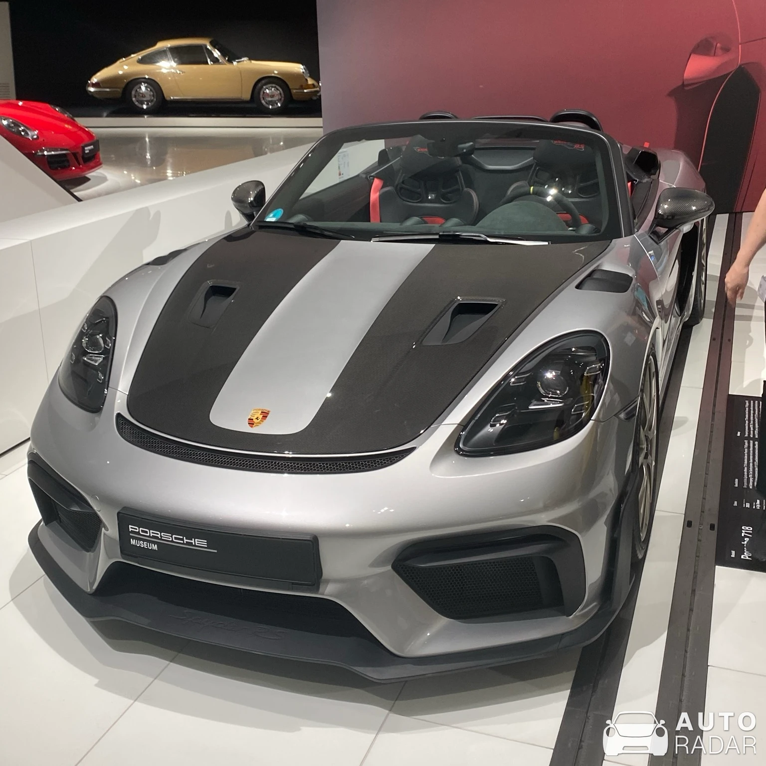 Porsche 718 Spyder RS spotted in Stuttgart, Vokietija