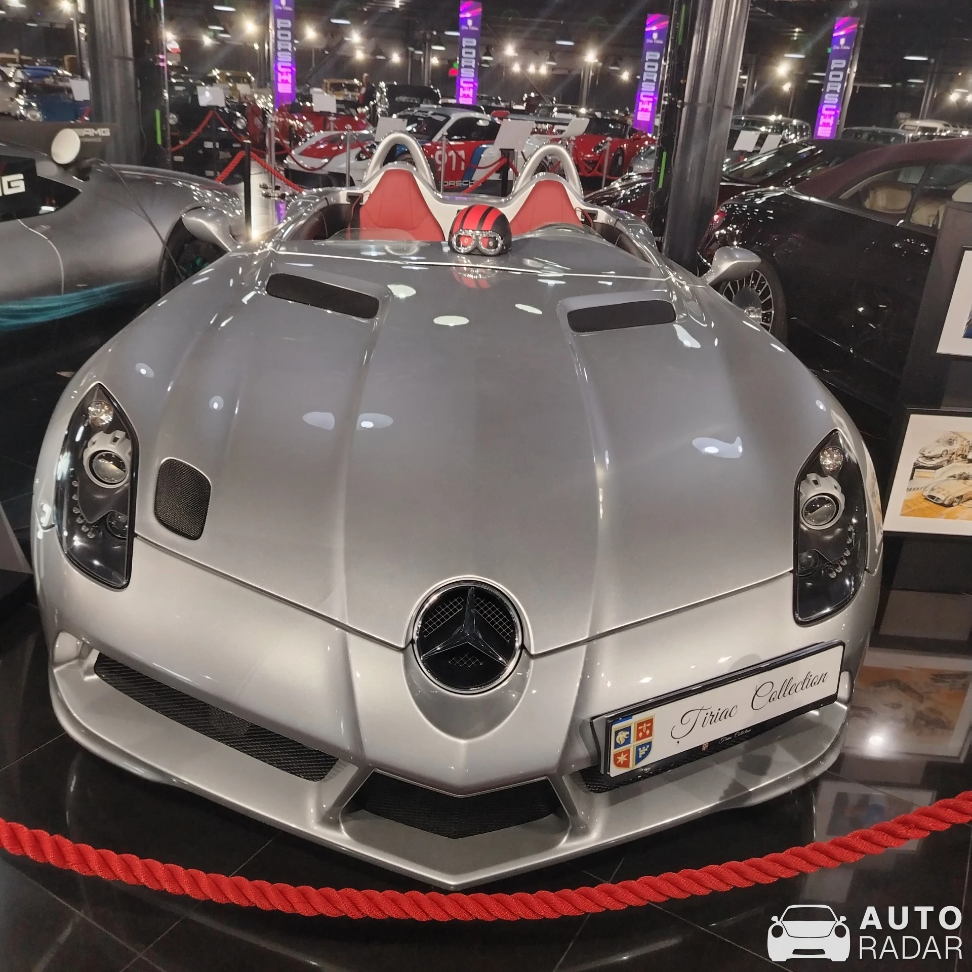 Mercedes-Benz SLR McLaren Stirling Moss spotted in Otopeni, România