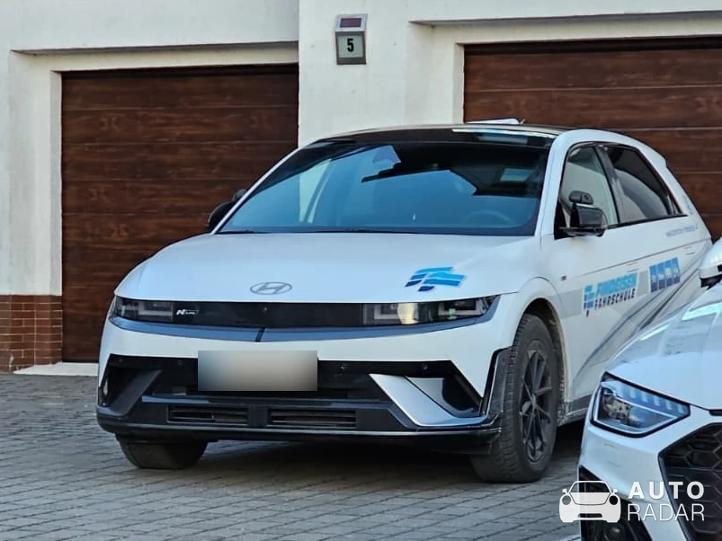 Hyundai Ioniq 5 N spotted in Zwönitz, Germany