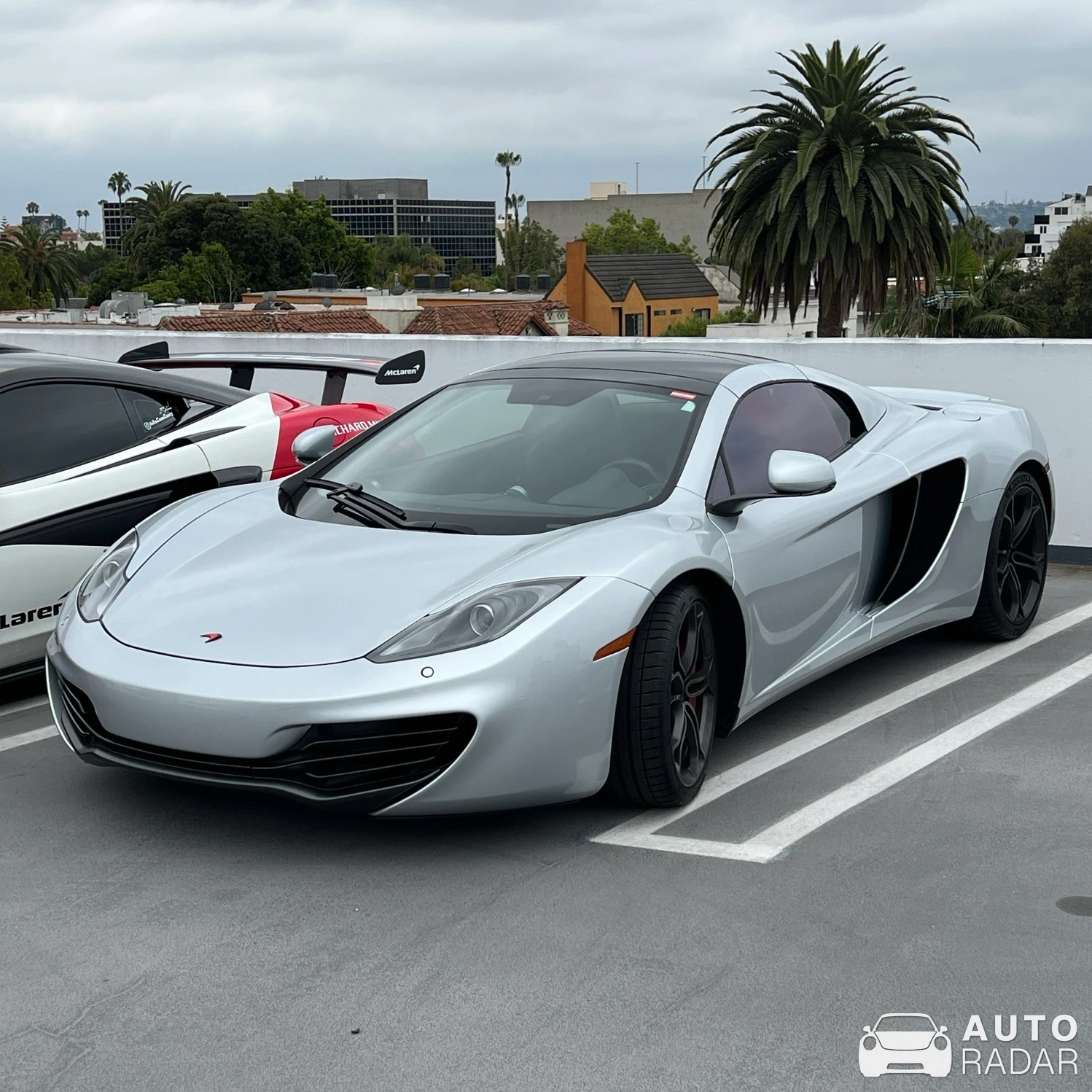 McLaren 12C Spider spotted in Los Angeles