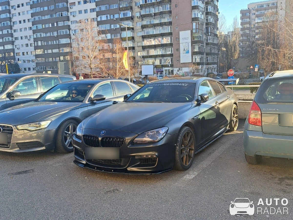 BMW M6 F06 Gran Coupé spotted in București, Romania