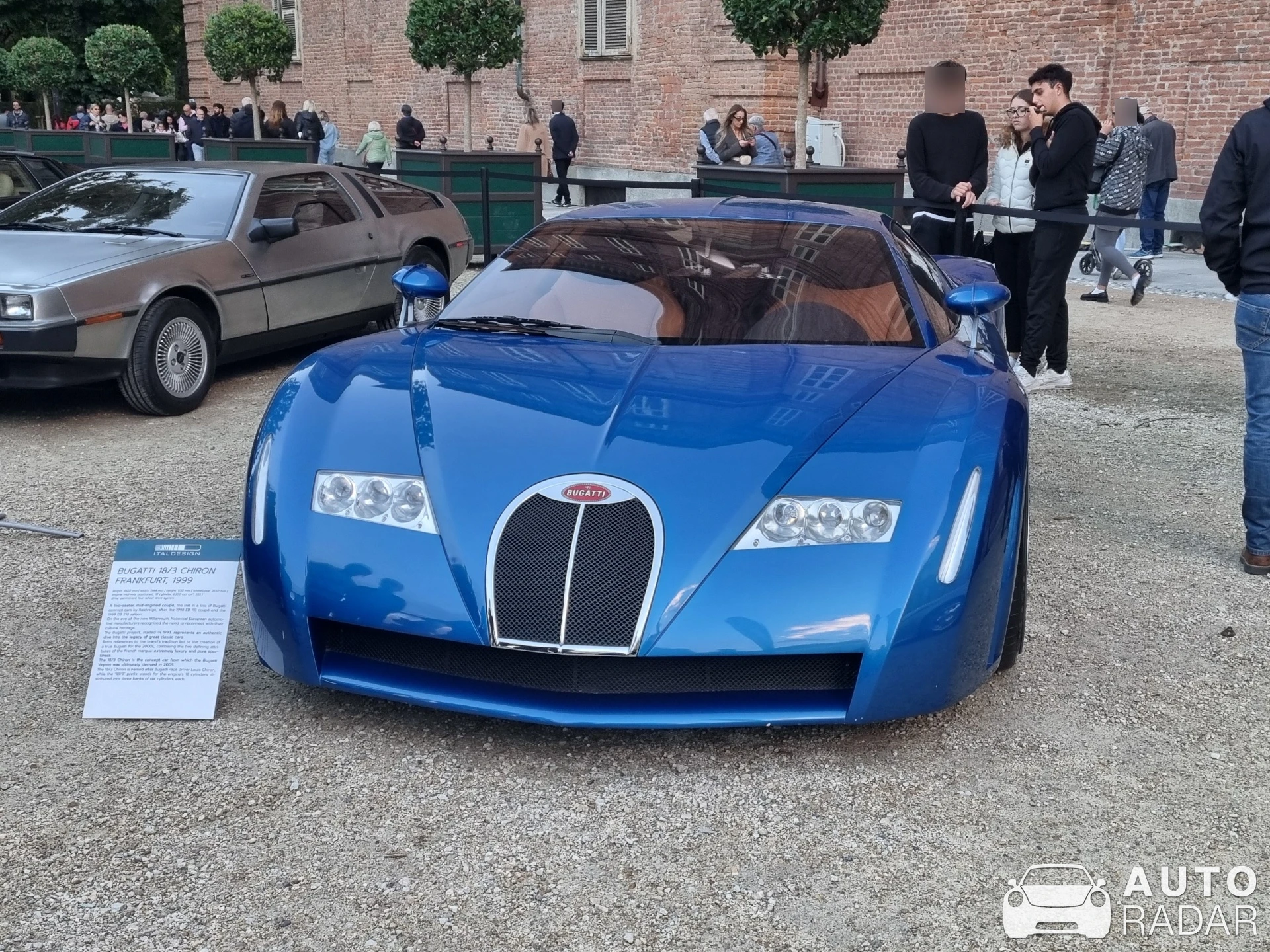 Bugatti 18/3 Chiron spotted in Torino