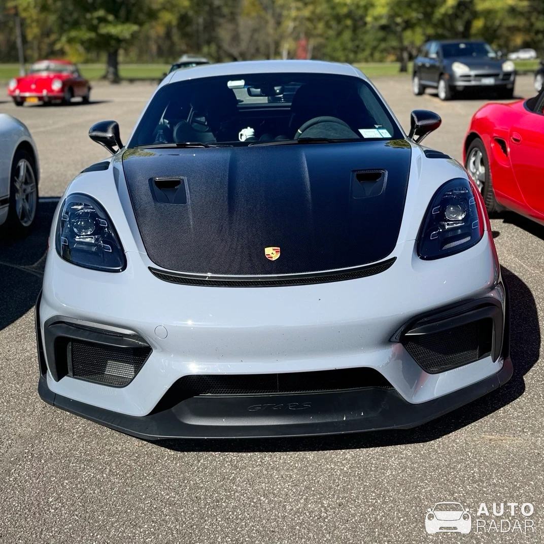 Porsche 718 Cayman GT4 RS spotted in Auburn