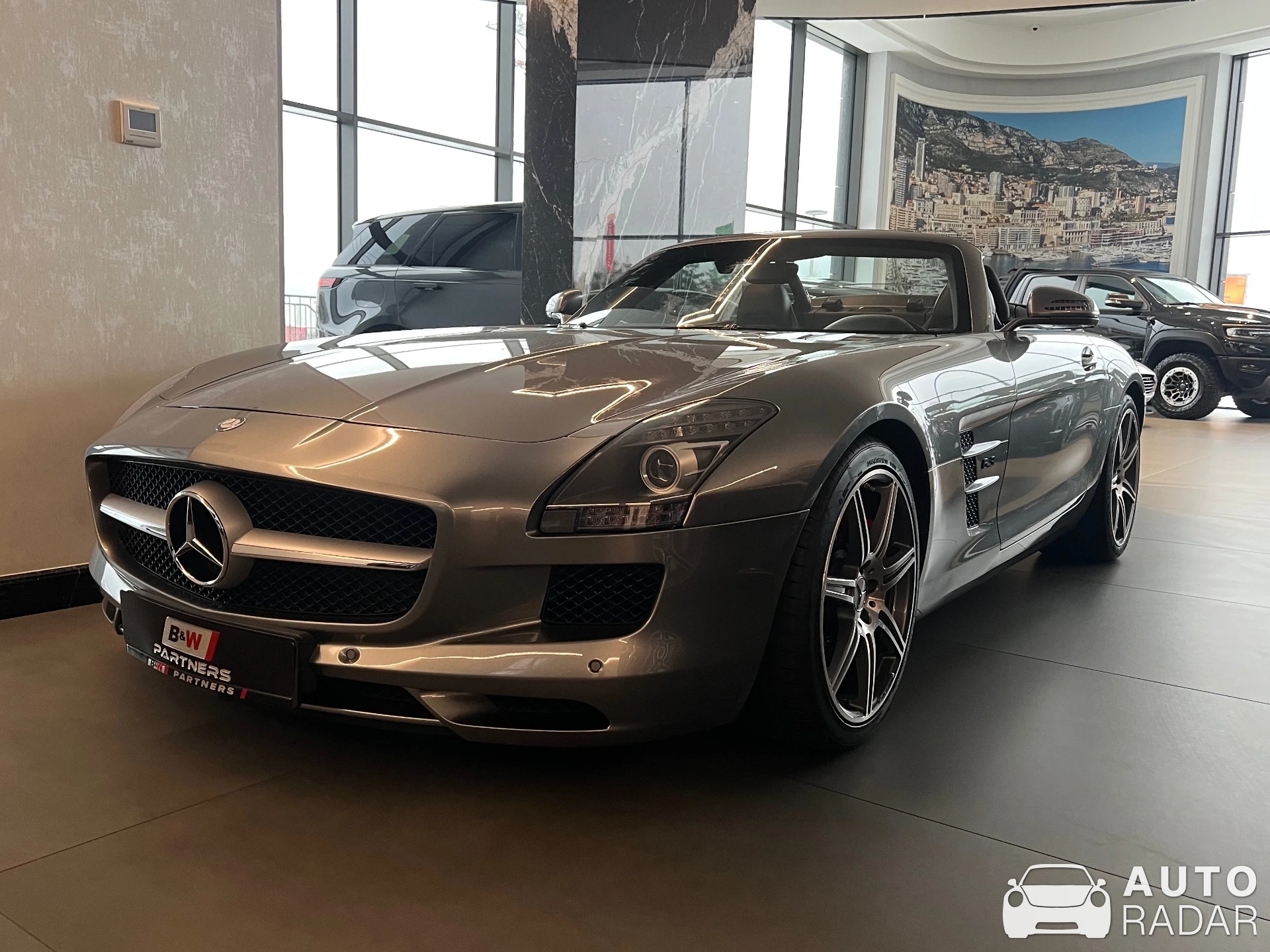 Mercedes-Benz SLS AMG Roadster spotted in Straszyn, Poland