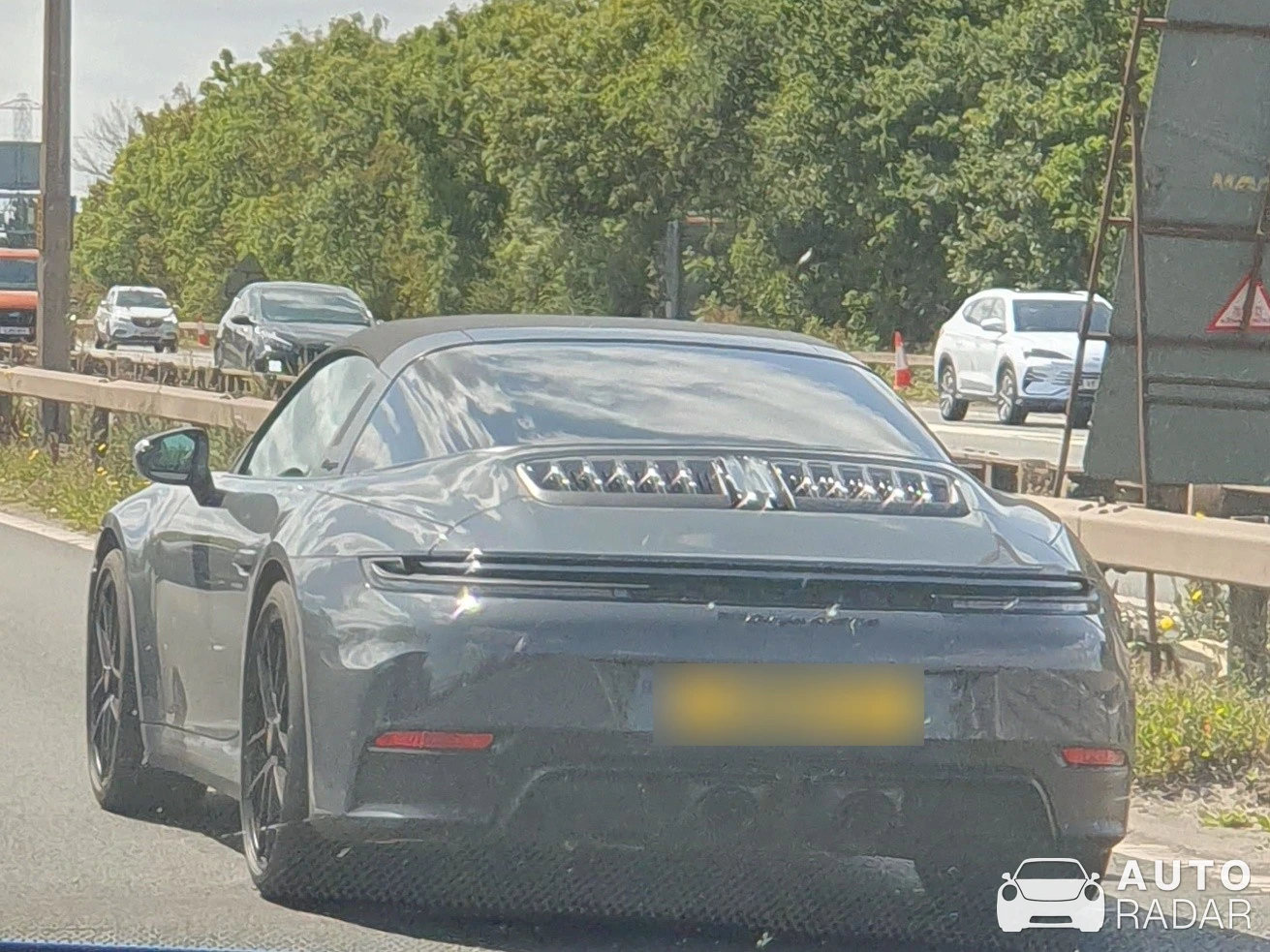 Porsche 992 Targa 4 MkII spotted in Isleworth