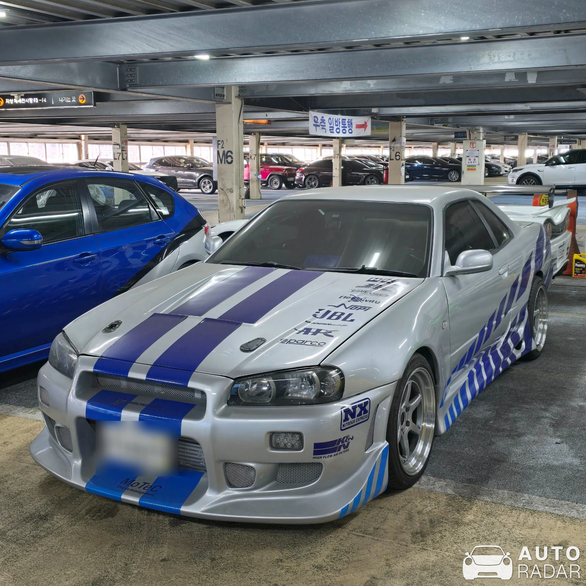 Nissan Skyline R34 GT-R spotted in Seocho District, South Korea