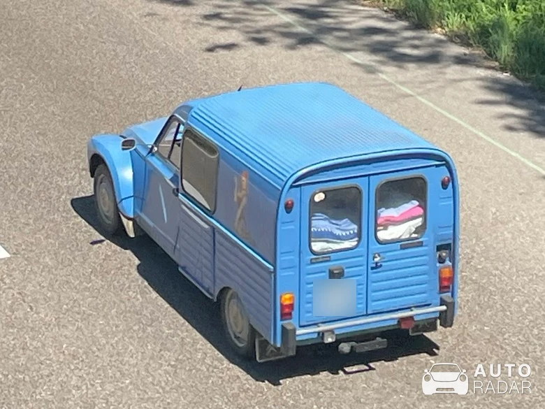 Citroën 2CV Fourgonnette spotted in Dommartin-lès-Toul