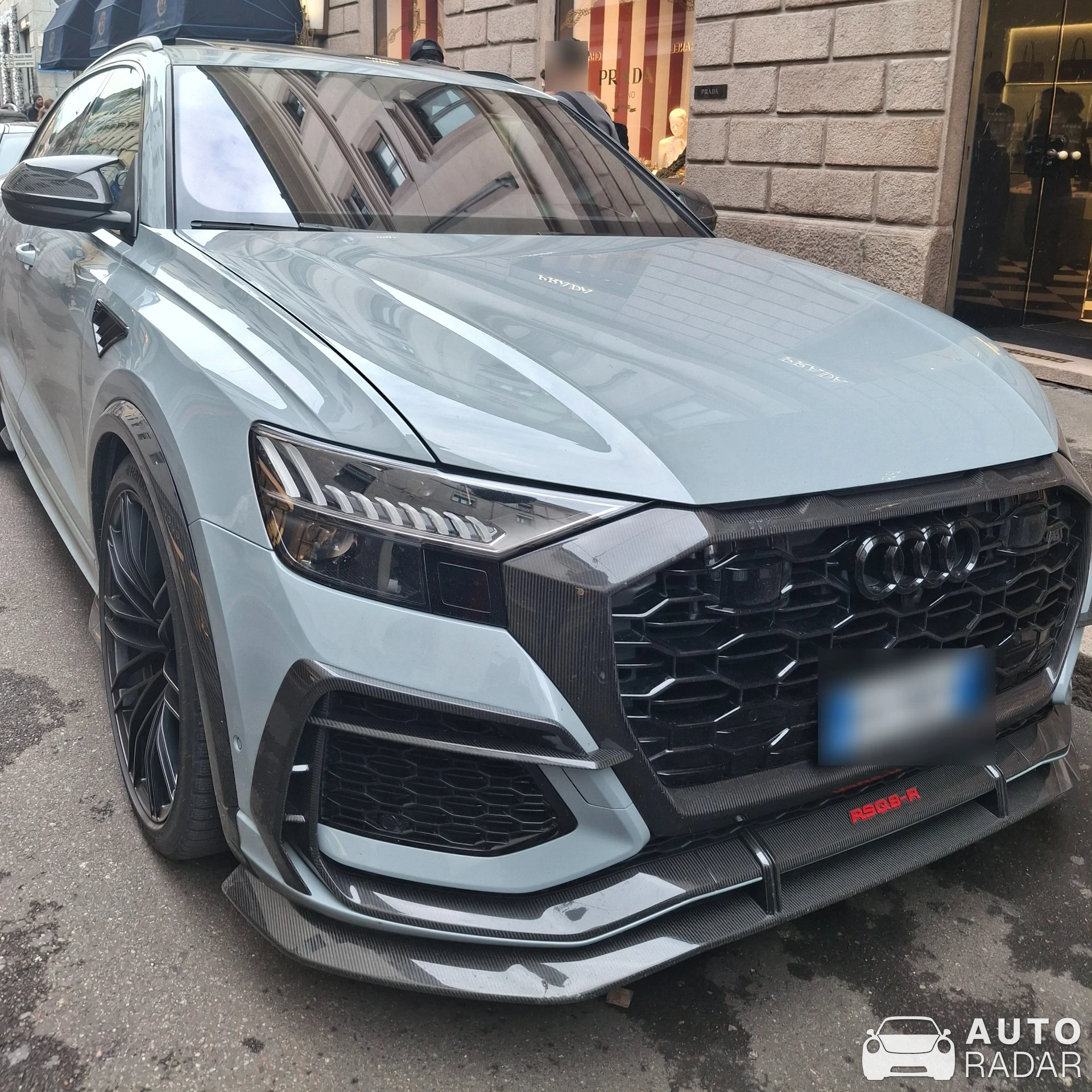 Audi ABT RS Q8-R spotted in Milano, Italy