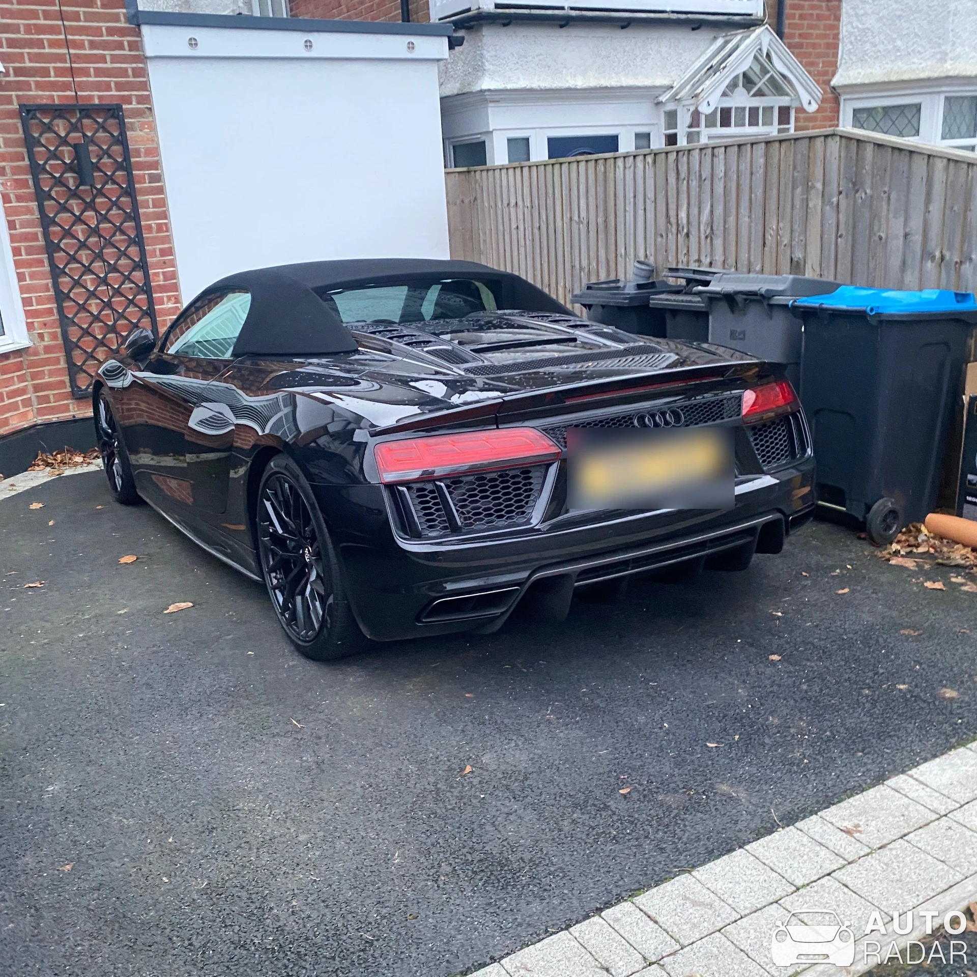 Audi R8 V10 Spyder spotted in Bournemouth, Christchurch and Poole, United Kingdom