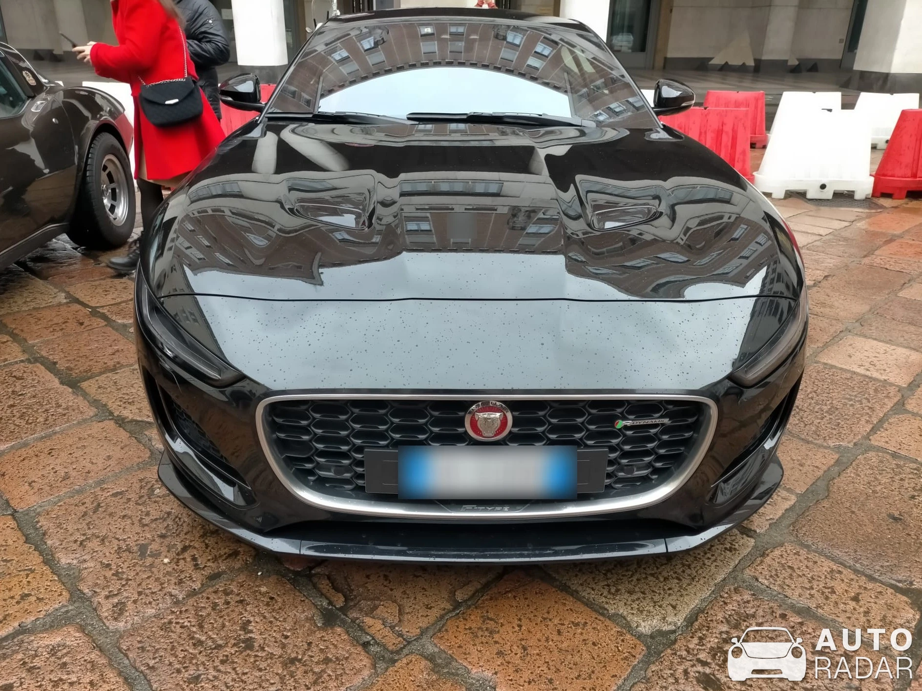 Jaguar F-Type R AWD Coupé spotted in Milano, Italy