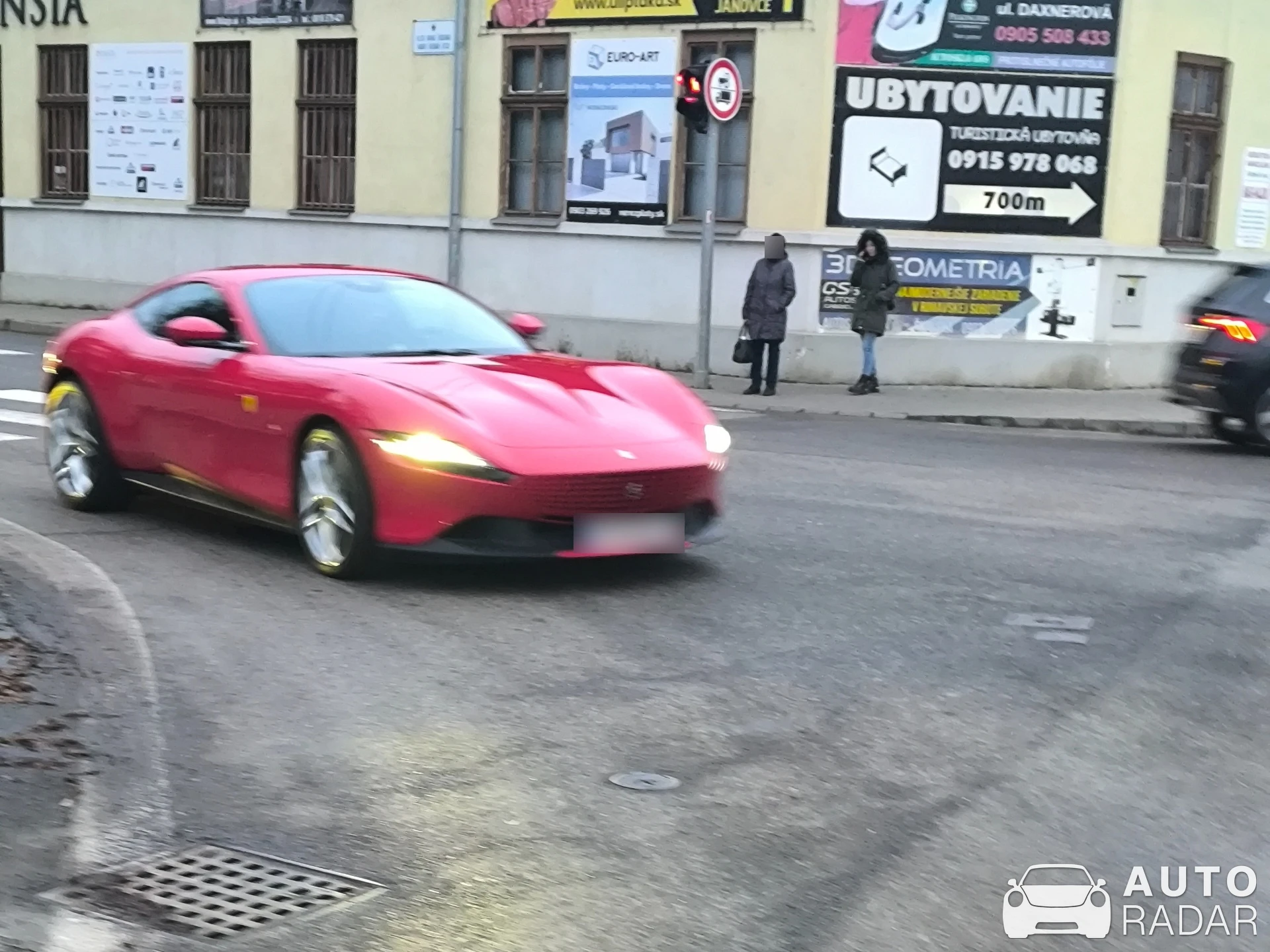 Ferrari Roma spotted in Rimavská Sobota, Slovakia