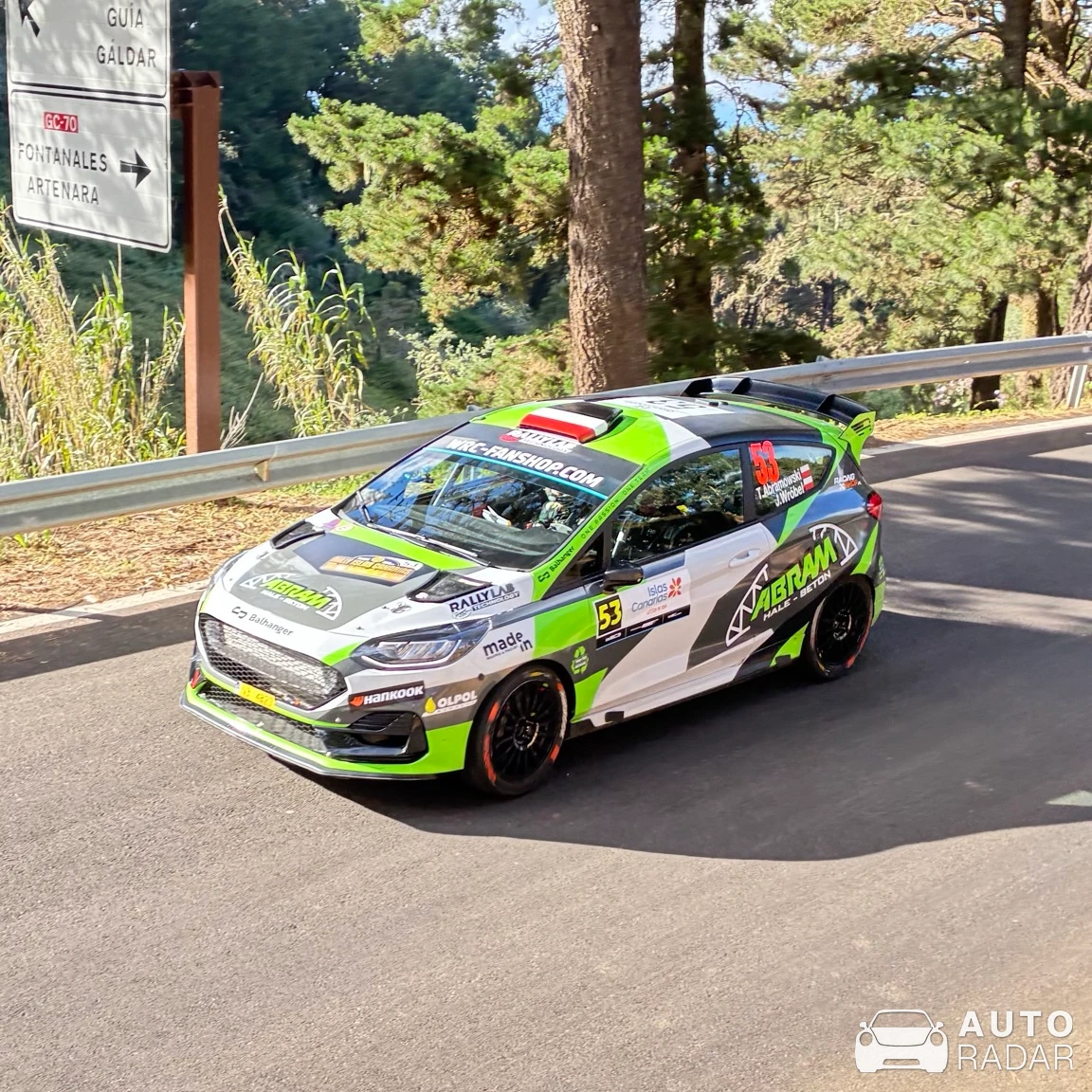 Ford Fiesta Rally2 spotted